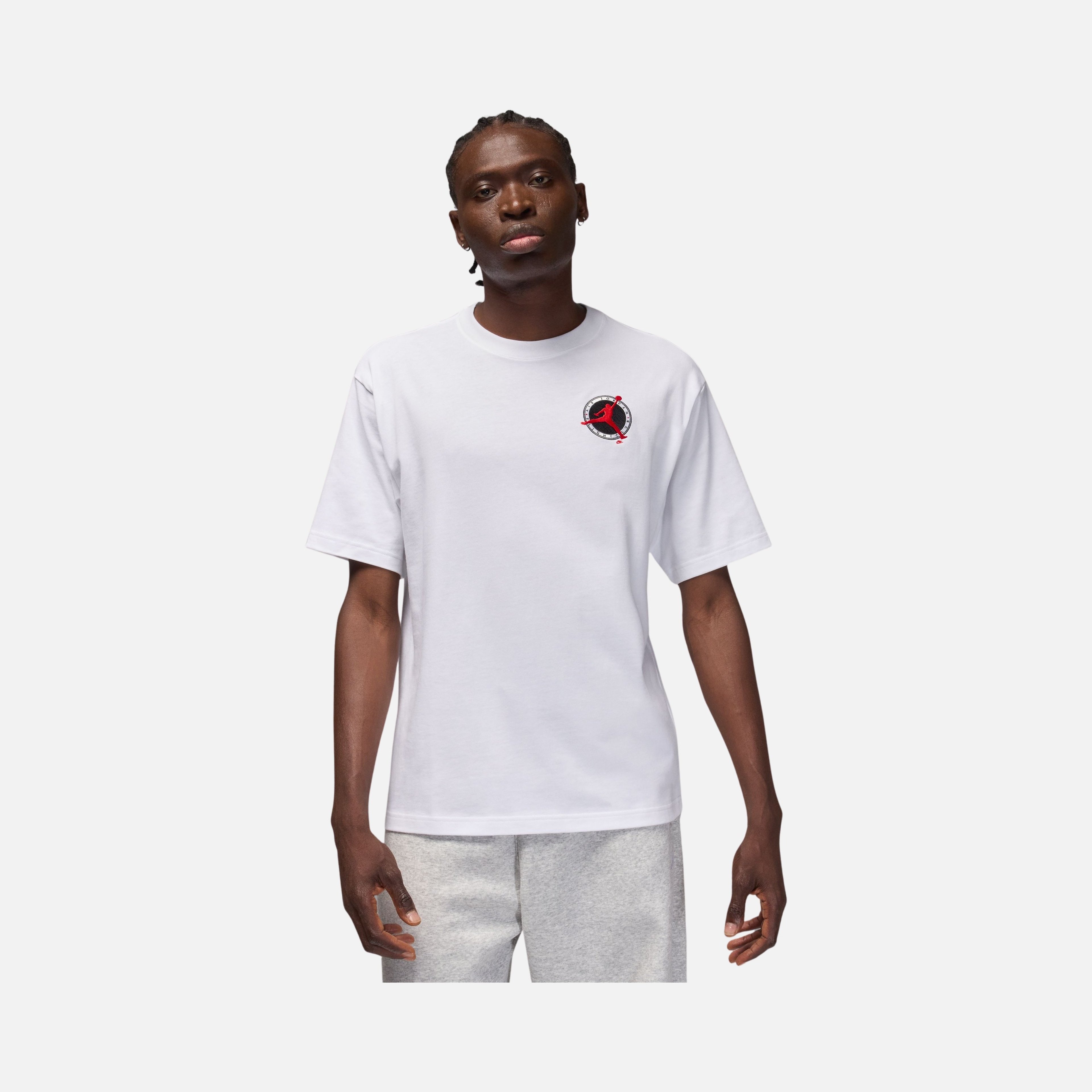 Nike Jordan Flt Club Lbr Crew Erkek Tişört