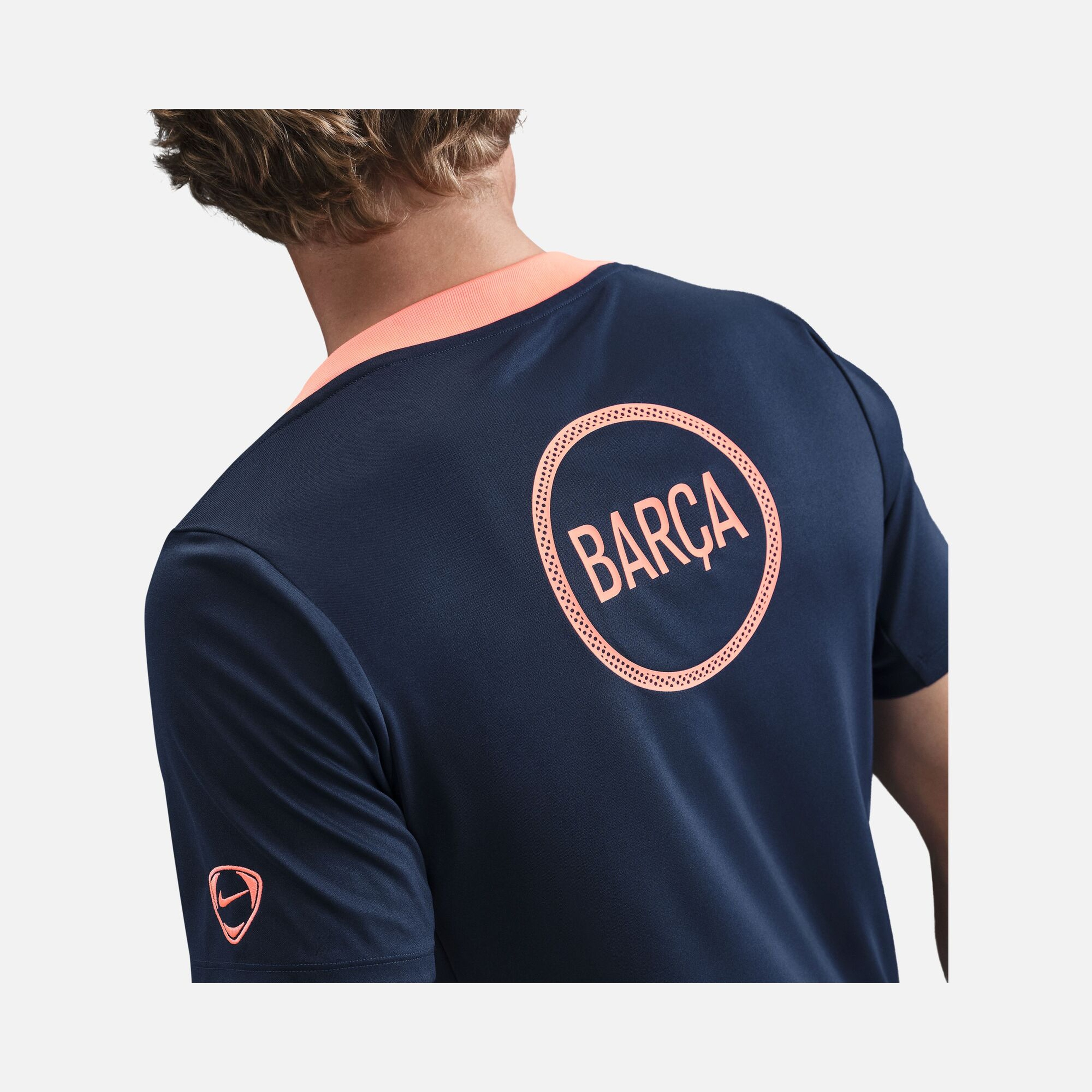 Nike Fc Barcelona Df Academy Ss Top Erkek Tişört