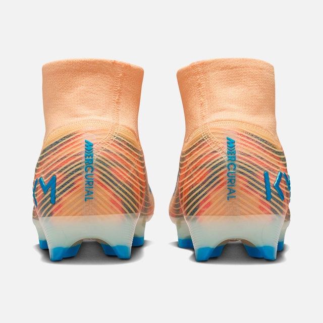 Nike Nike Turuncu Mercurial Superfly 10 Elite 'Kylian Mbappé' FG Firm-Ground High-Top Erkek Krampon Barçın'da! Turuncu - 5. görsel