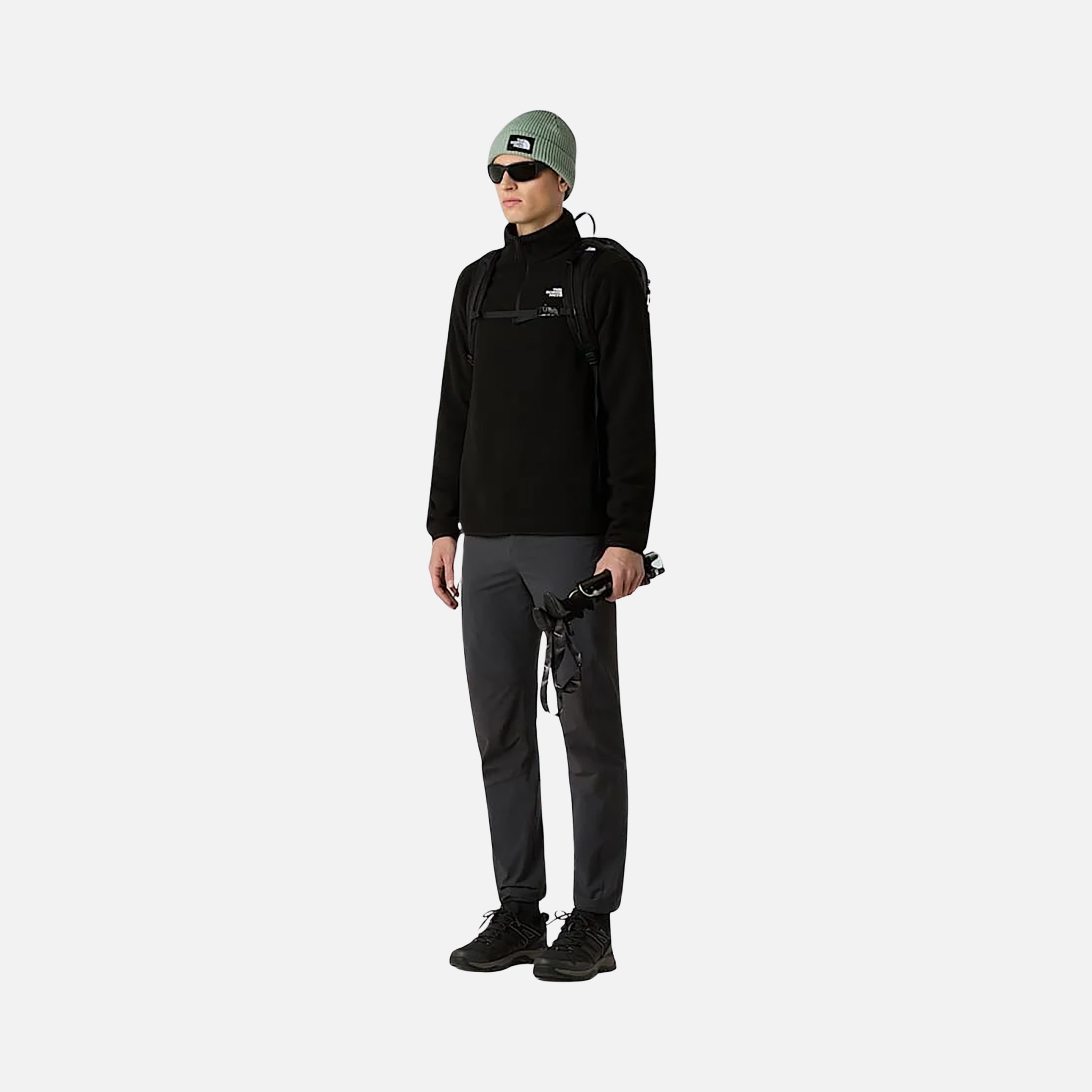 North Face M Glacier Fleece 1/4 Zip Jacket Erkek Ceket