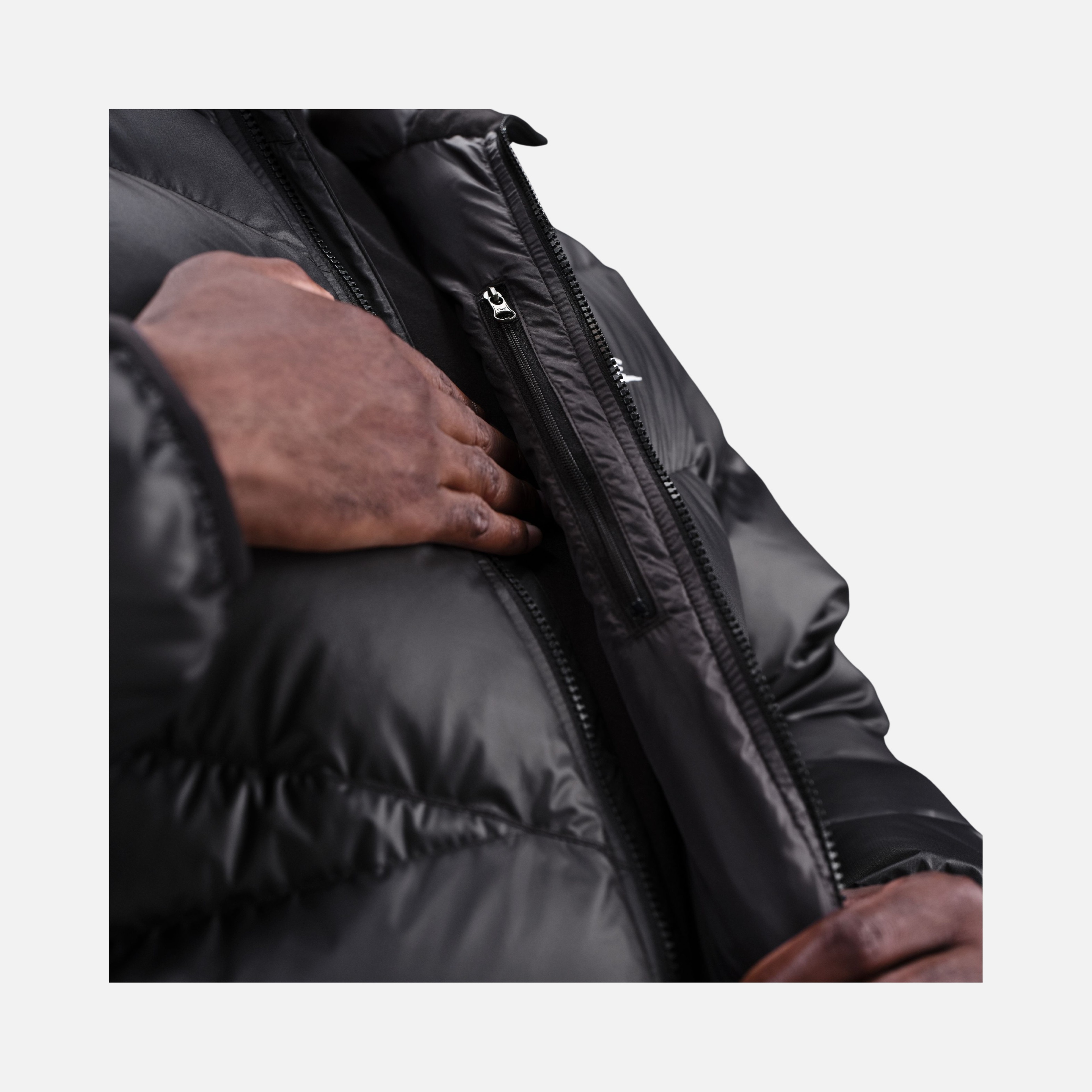 Nike Windrunner Stmnt Down Erkek Kapüşonlu Mont