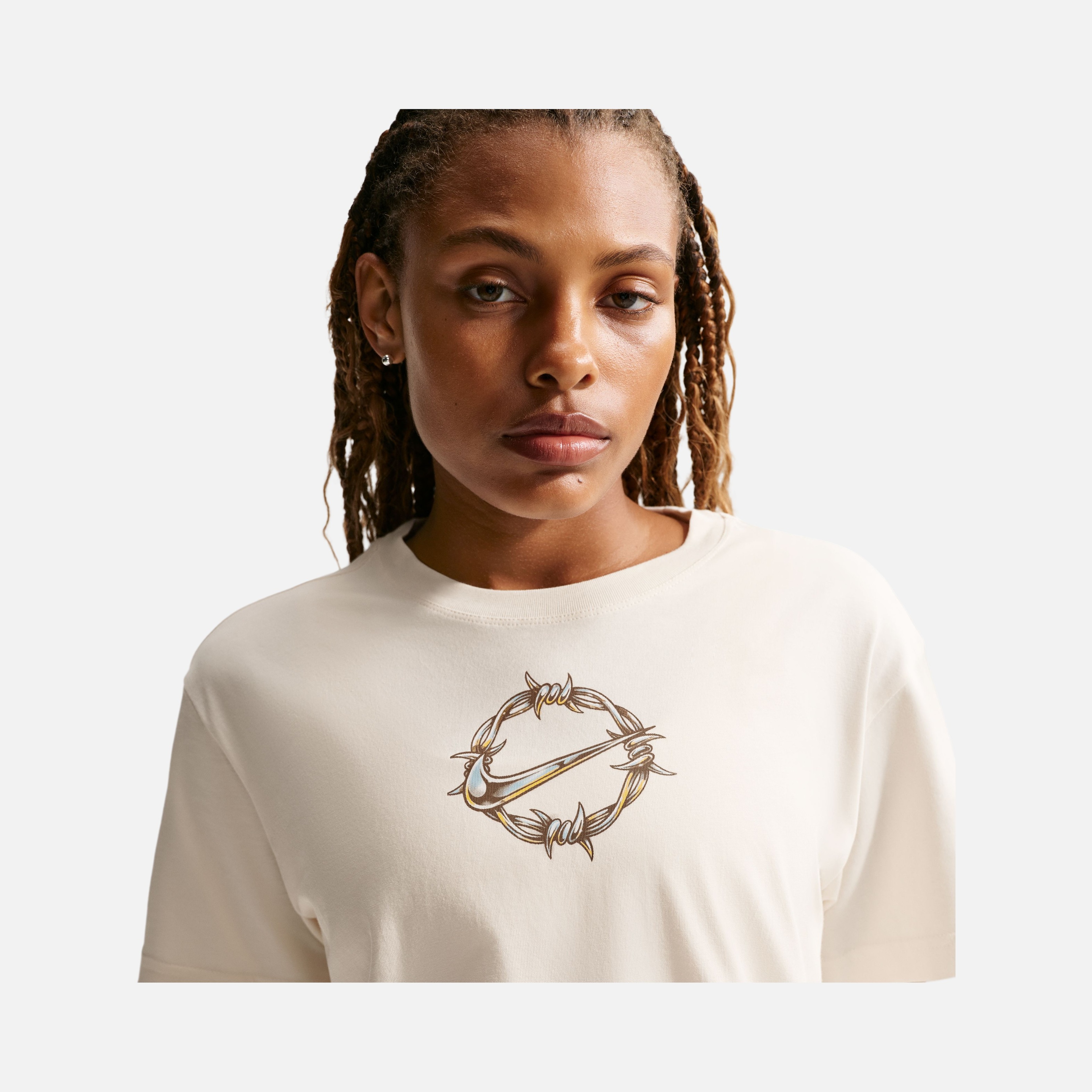 Nike Sportswear Classic Brb Chrme Kadın Tişört