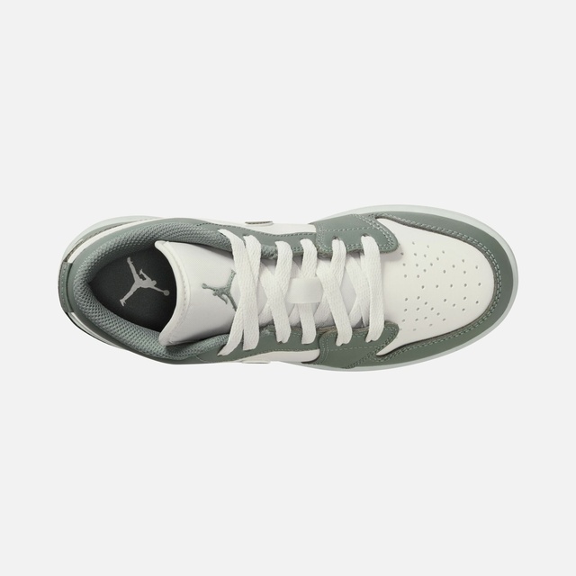 Nike Nike Beyaz Air Jordan 1 Low SS25 (GS) Spor Ayakkabı Barçın'da! Beyaz - 9. görsel