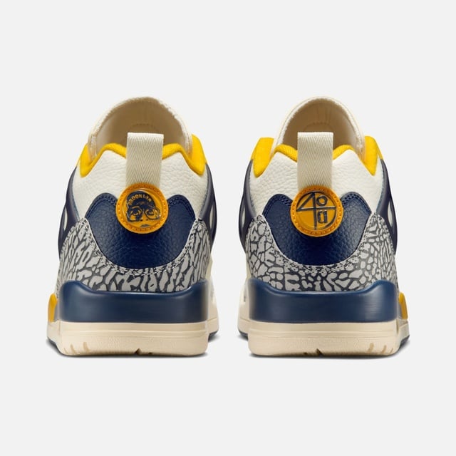 Nike Nike Beyaz Jordan Spizike Low Erkek Spor Ayakkabı Sneaker | Barçın Beyaz - 5. görsel