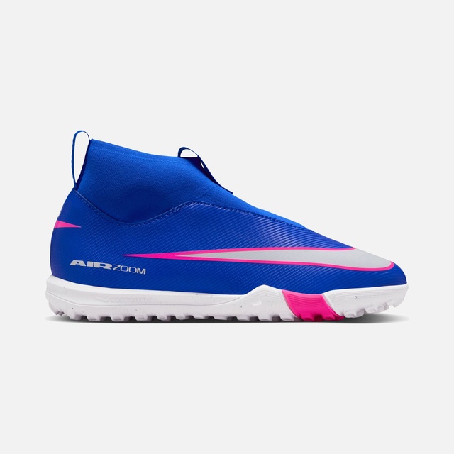 Nike Mavi Nike Mercurial Zoom Superfly 10 Academy Çocuk Halı Saha