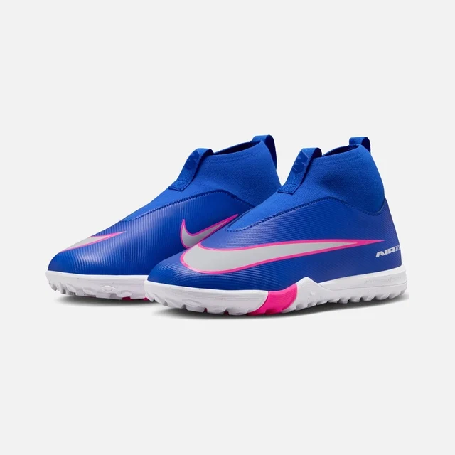 Nike Mavi Nike Mercurial Zoom Superfly 10 Academy Çocuk Halı Saha