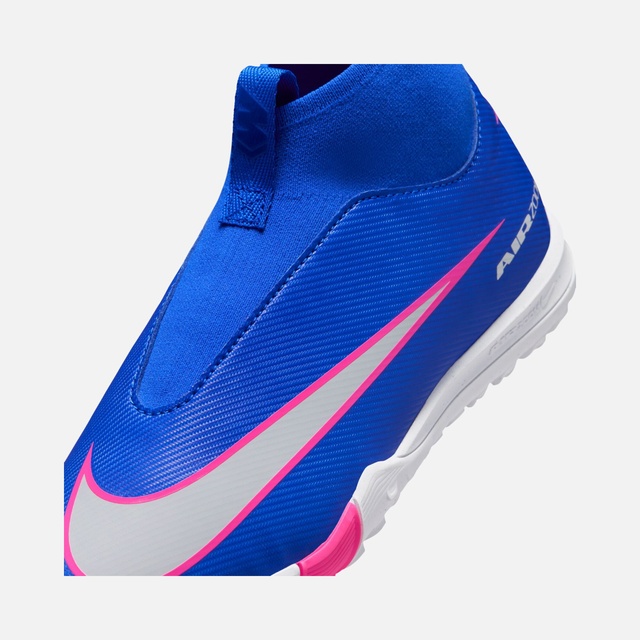 Nike Mavi Nike Mercurial Zoom Superfly 10 Academy Çocuk Halı Saha