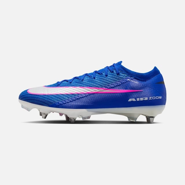 Nike Mavi Nike Mercurial Zoom Vapor 16 Elite Soft Ground-Pro Low-Top Erkek Krampon
