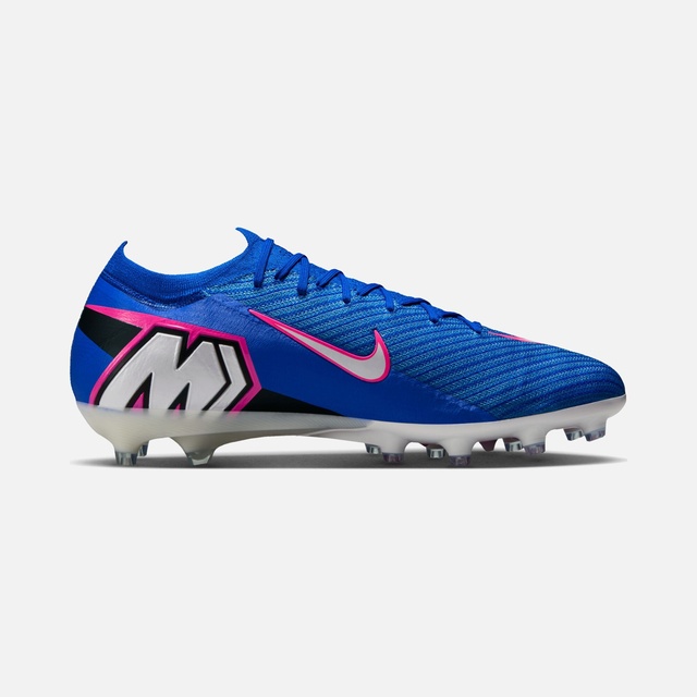 Nike Mavi Nike Mercurial Zoom Vapor 16 Elite Artificial Grass-Pro Low-Top Erkek Krampon