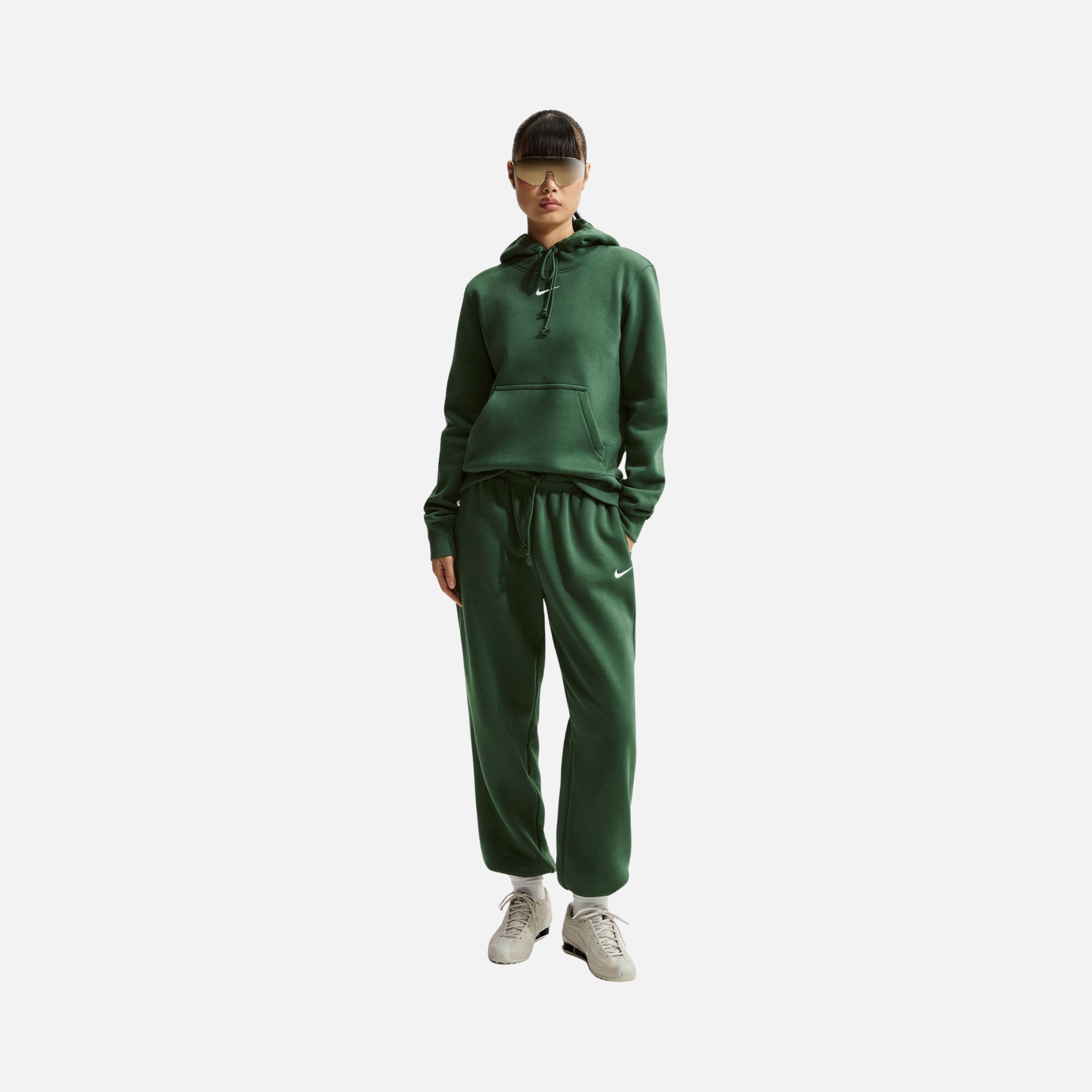 Nike Sportswear Phoenix Fleece High-Waisted Oversized Kadın Eşofman Altı