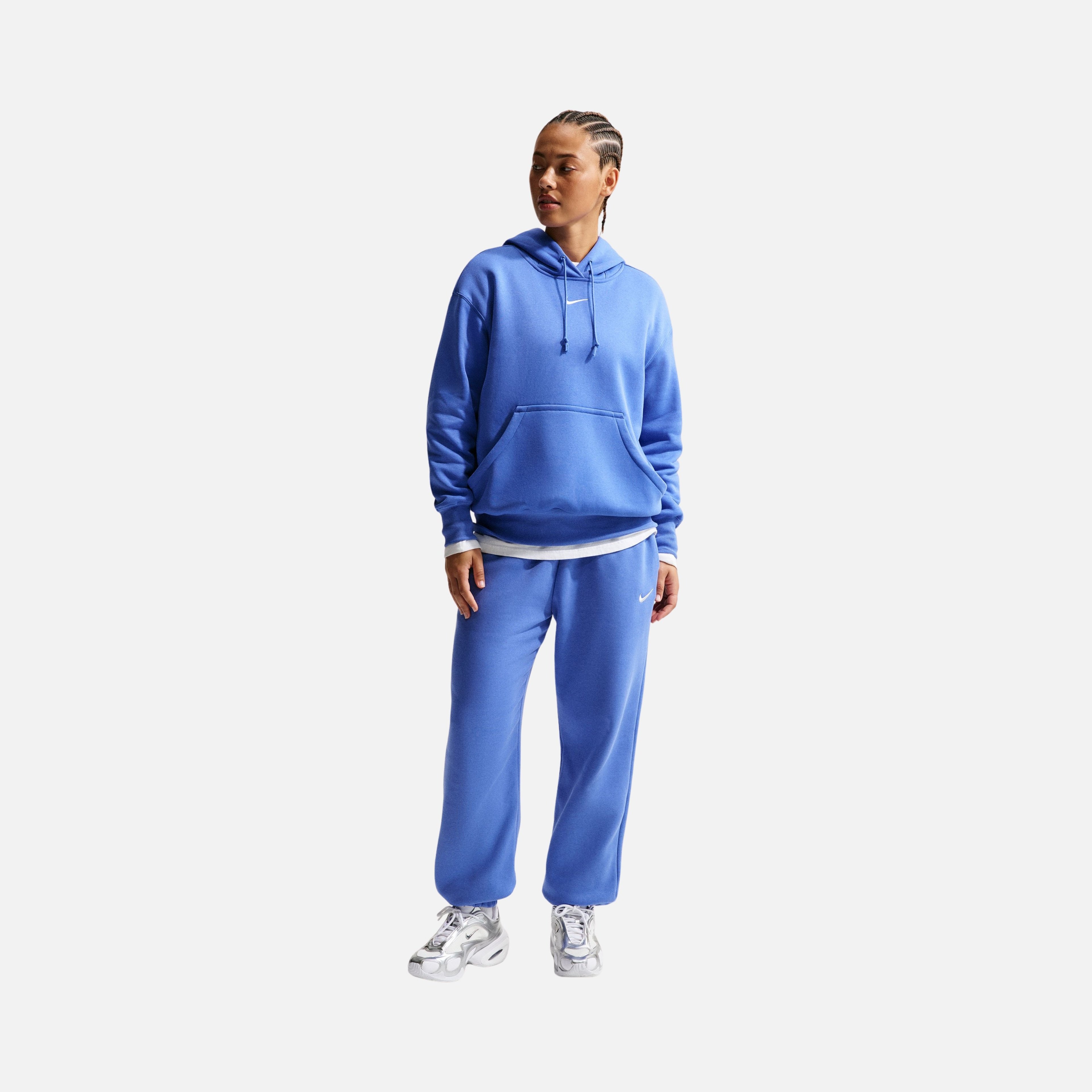 Nike Sportswear Phoenix Fleece High-Waisted Oversized Kadın Eşofman Altı