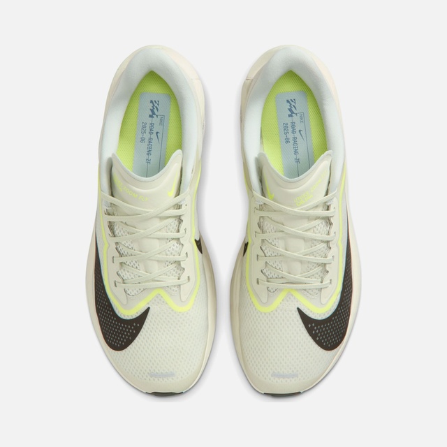 Nike Nike Beyaz Zoom Fly 6 Road Racing Erkek Spor Ayakkabı Sneaker | Barçın Beyaz - 6. görsel