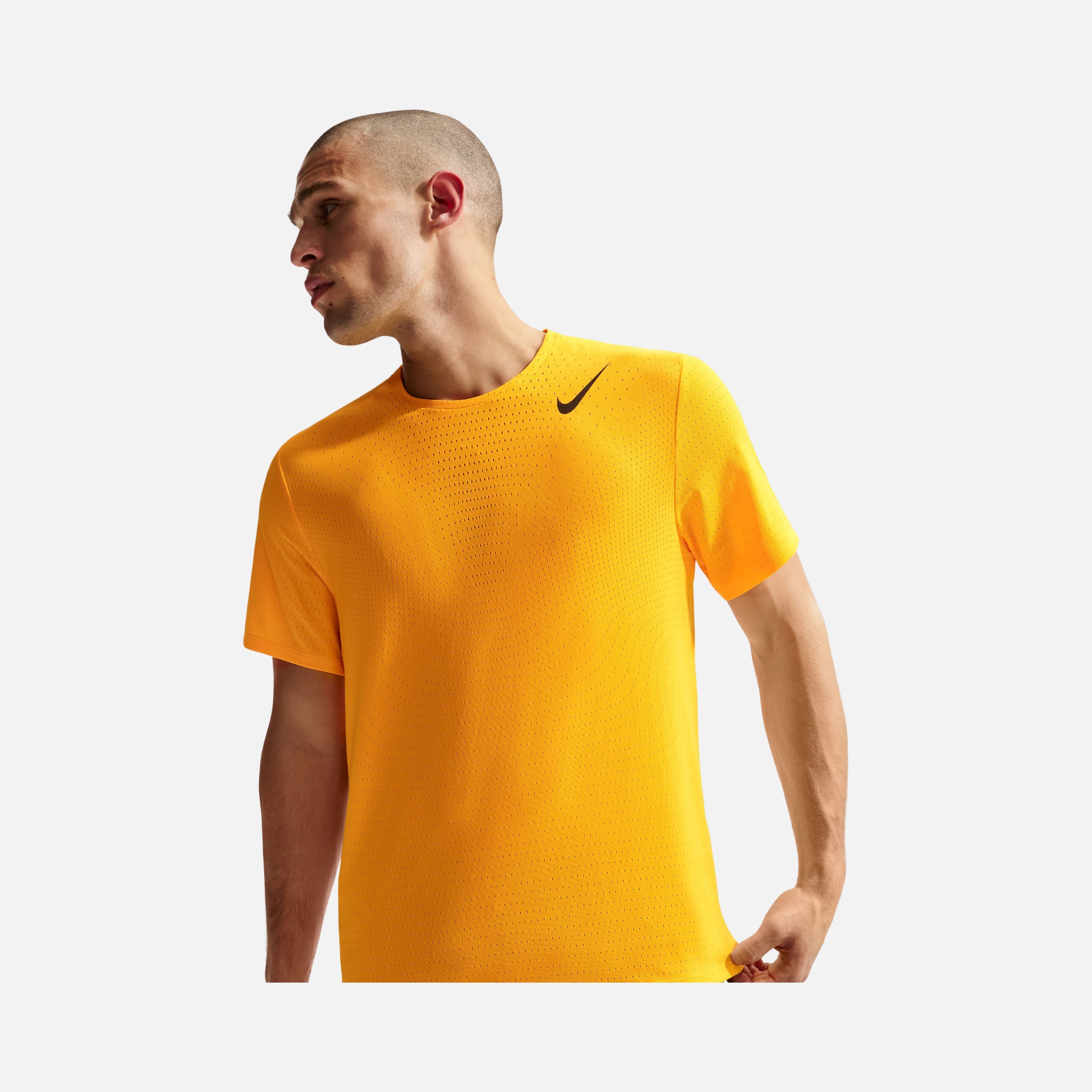Nike Dri-Fit ADV AeroSwift Running Short-Sleeve Erkek Tişört