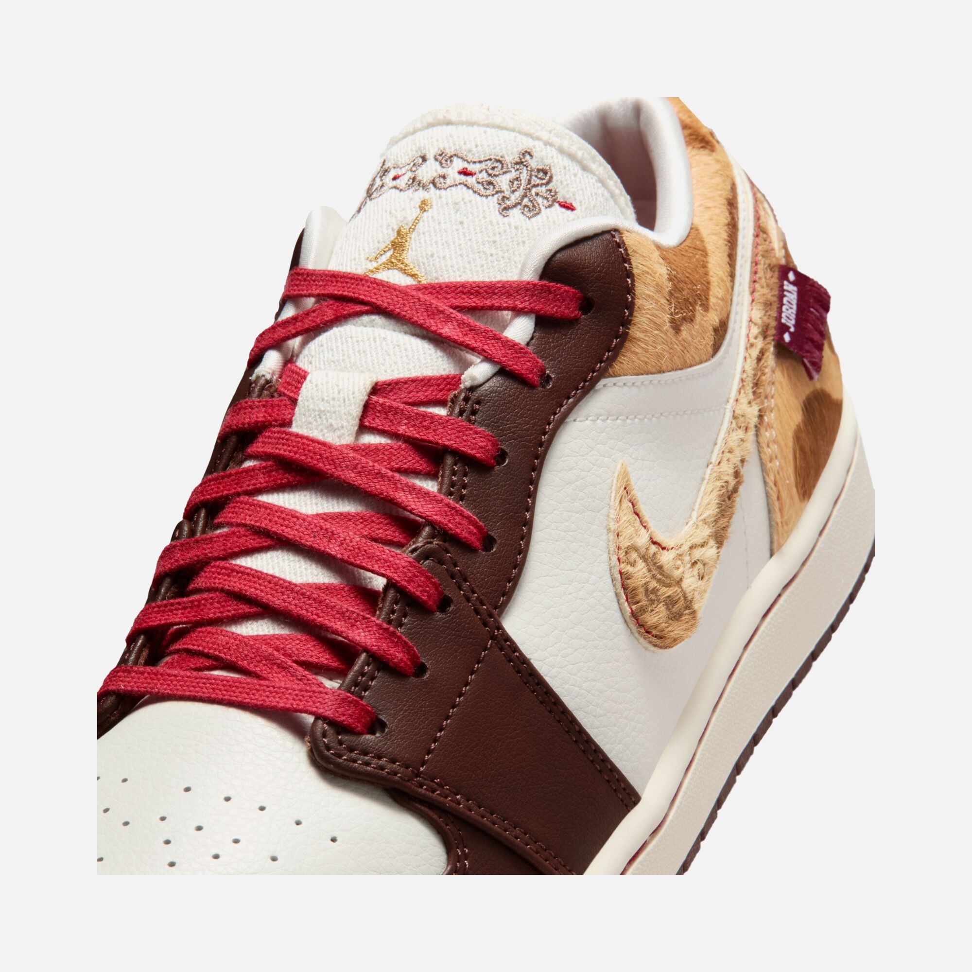 Nike Air Jordan 1 Low Se Year of the Horse "Chinese New Year" Erkek Spor Ayakkabı