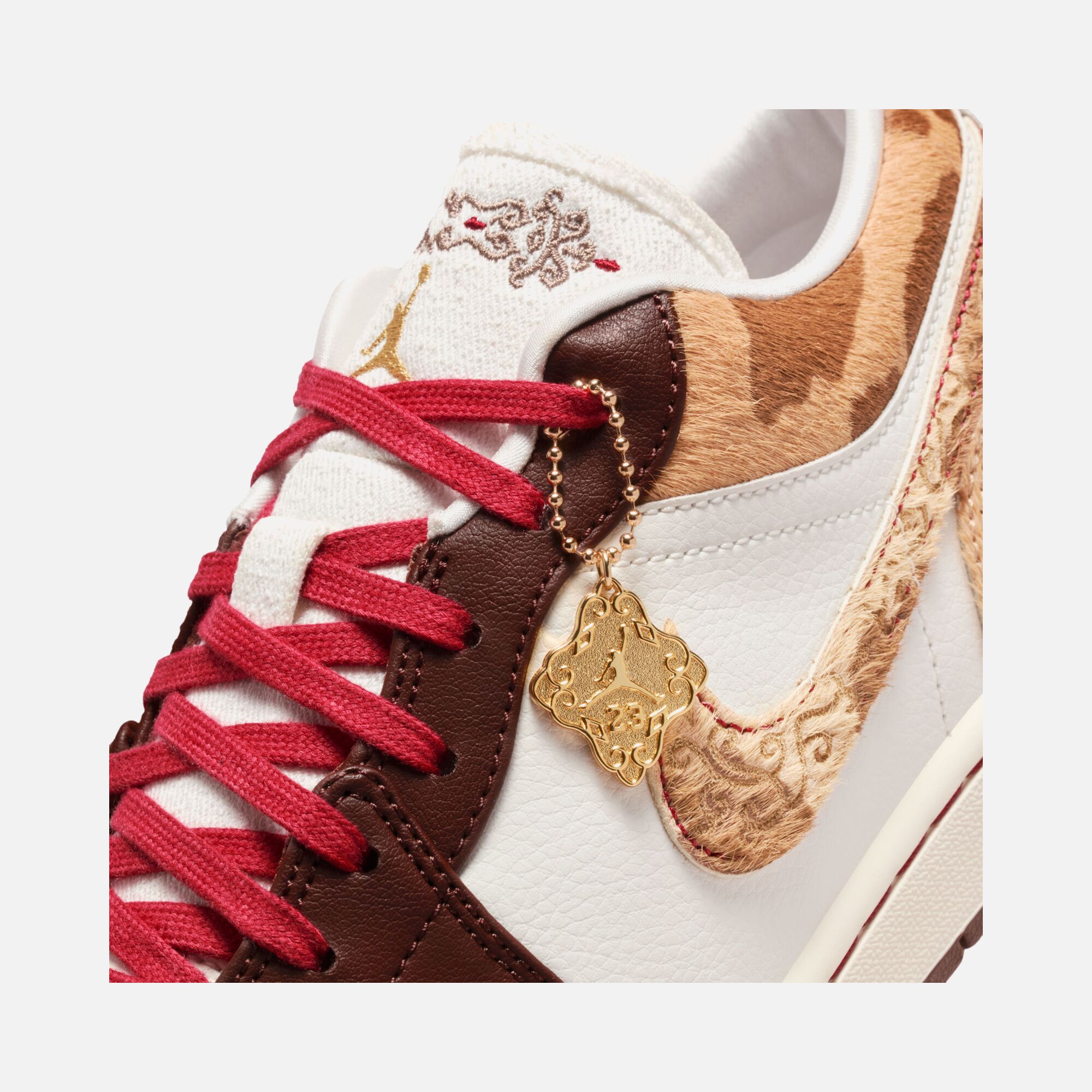 Nike Air Jordan 1 Low Se Year of the Horse "Chinese New Year" Erkek Spor Ayakkabı