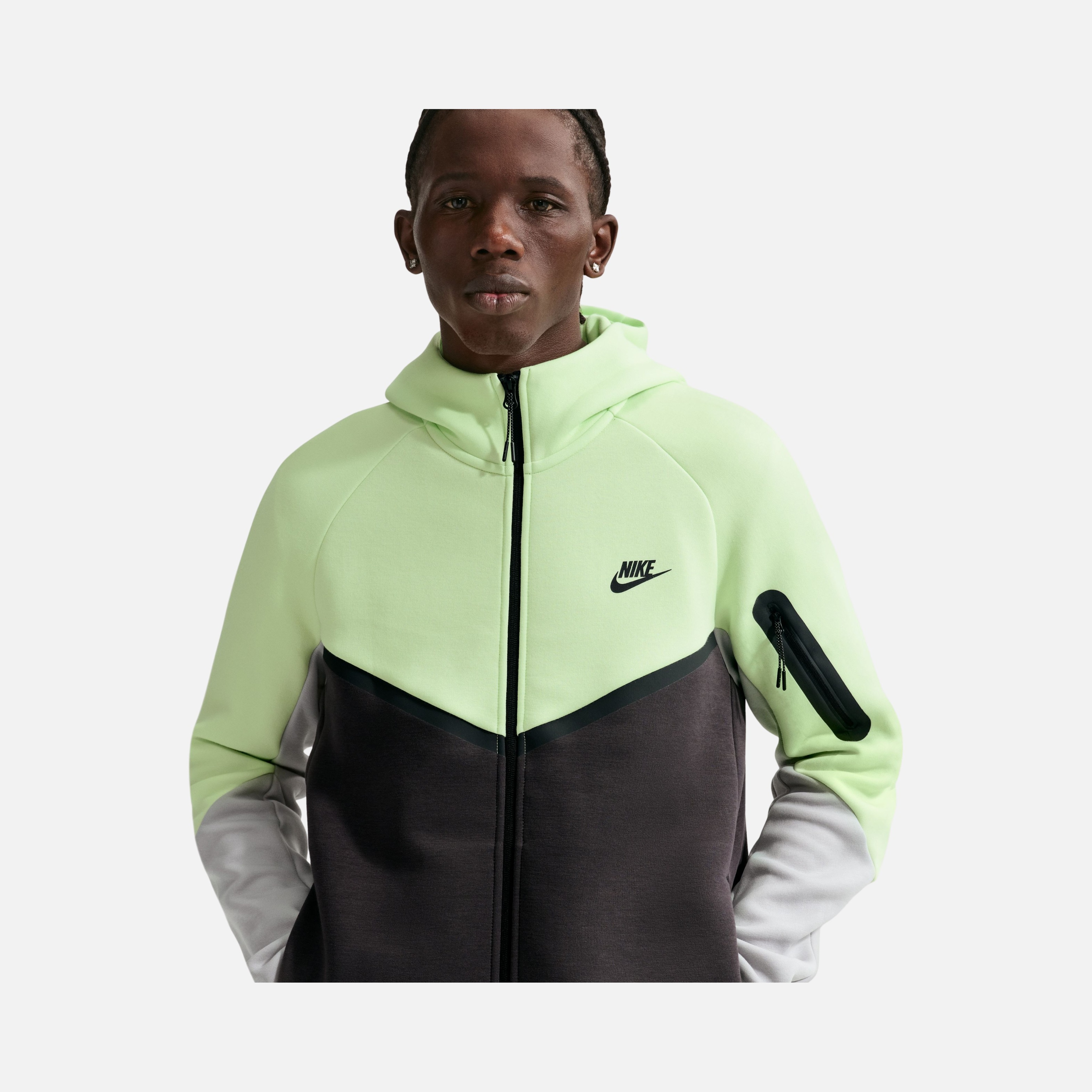 Nike Sportswear Tech Fleece Windrunner SS25 Full-Zip Hoodie Erkek Ceket