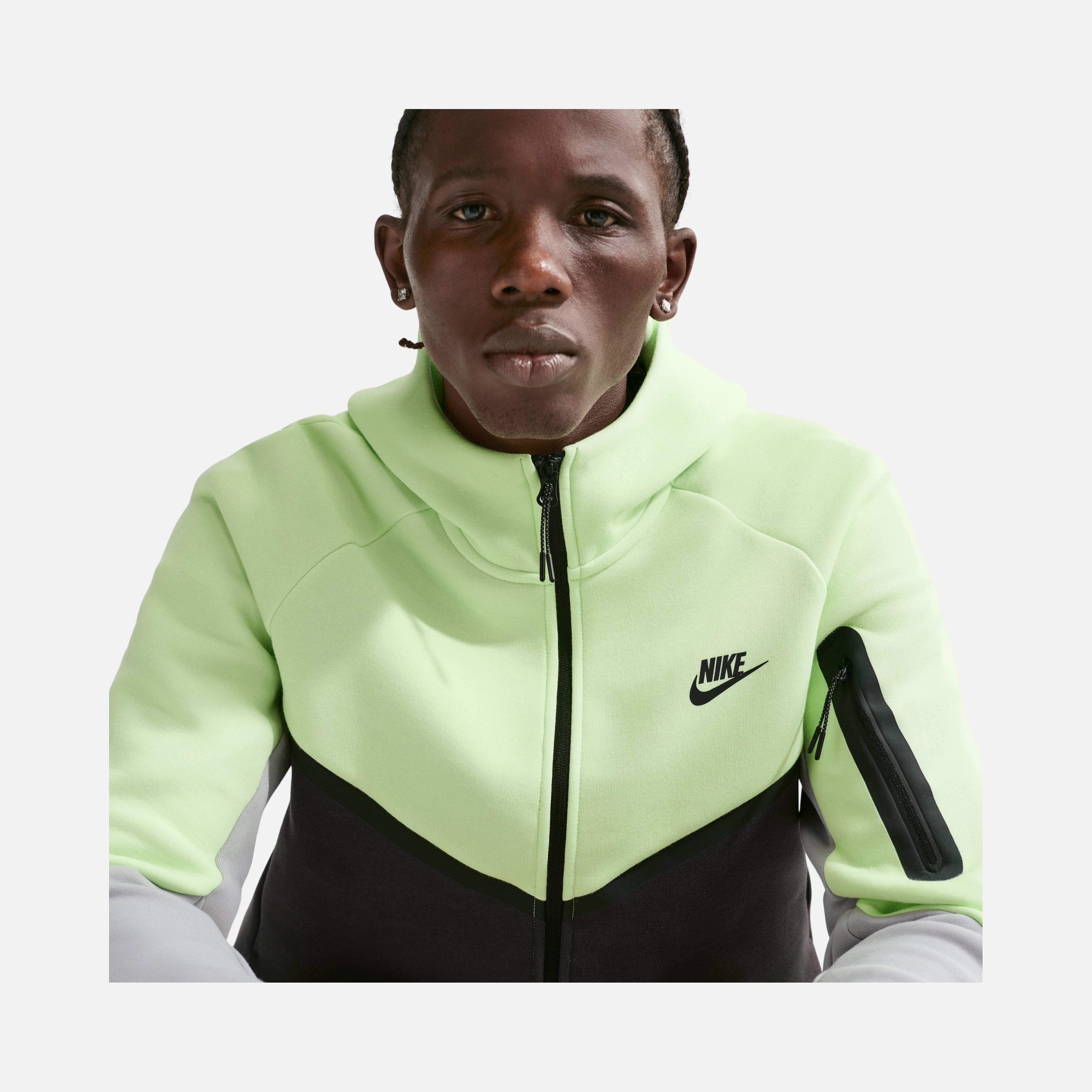 Nike Sportswear Tech Fleece Windrunner SS25 Full-Zip Hoodie Erkek Ceket