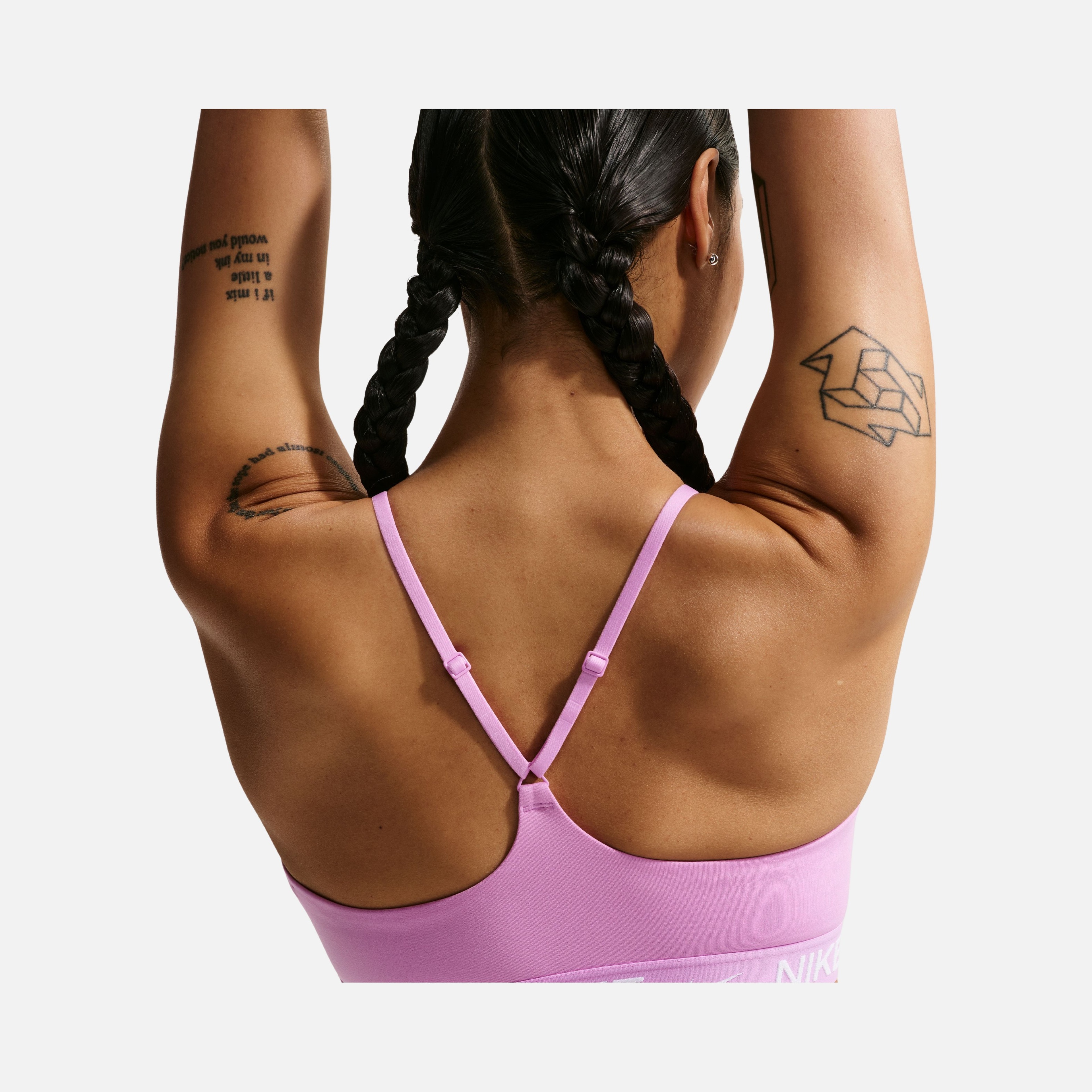 Nike Indy Light-Support Padded Adjustable Training Sports Kadın Bra