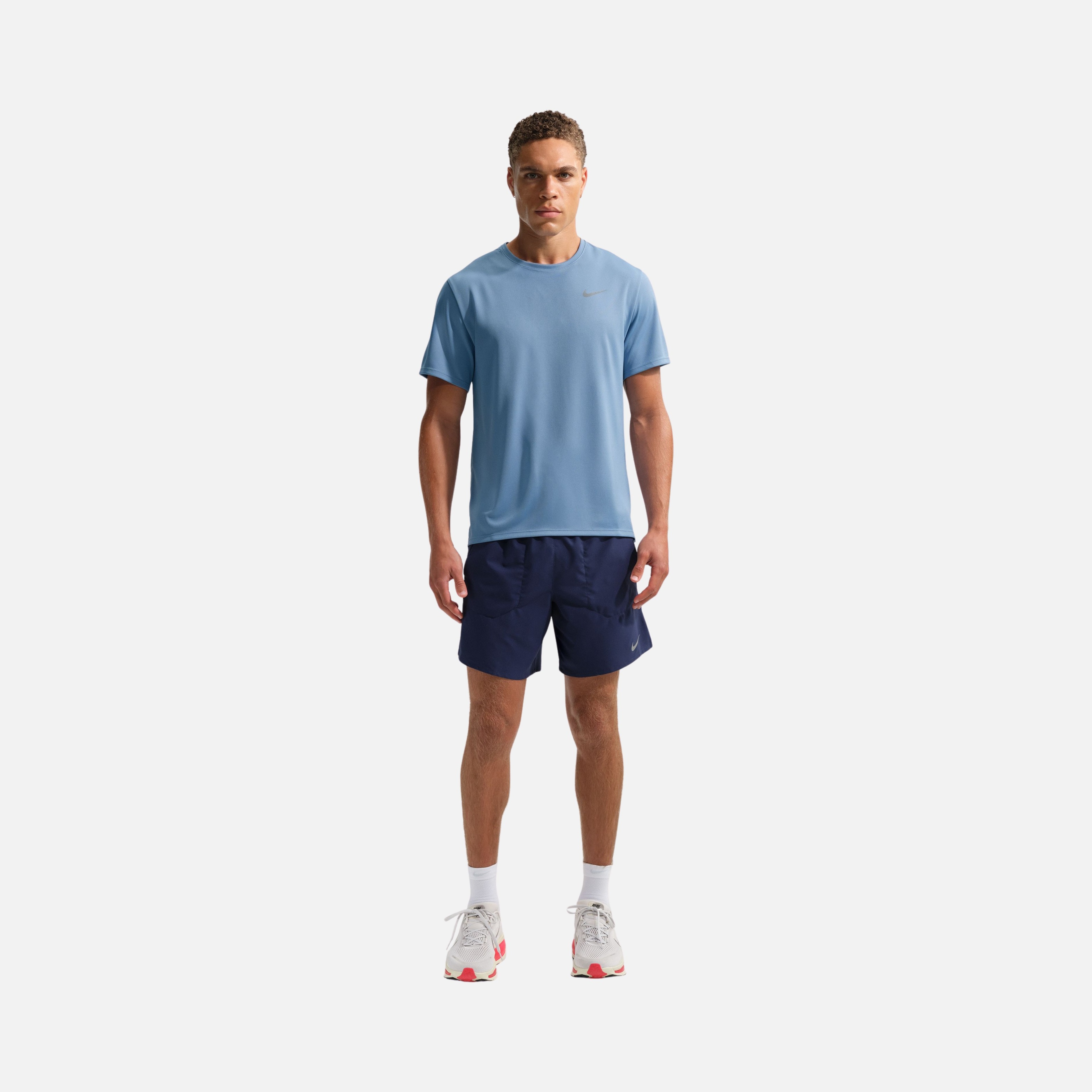 Nike Dri-Fit UV Miler Running Short-Sleeve Erkek Tişört