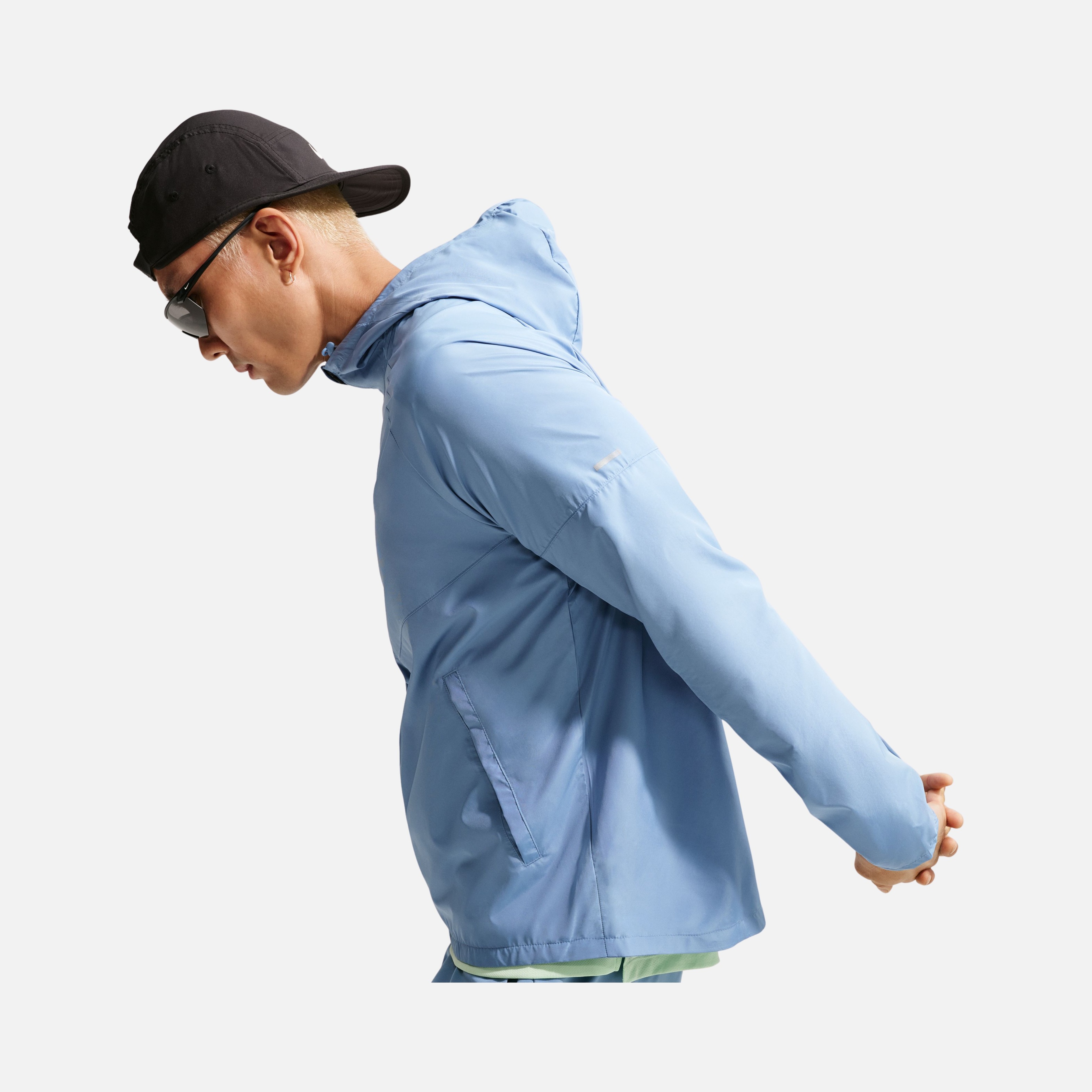 Nike Repel Miler Running Full-Zip Hoodie Erkek Ceket