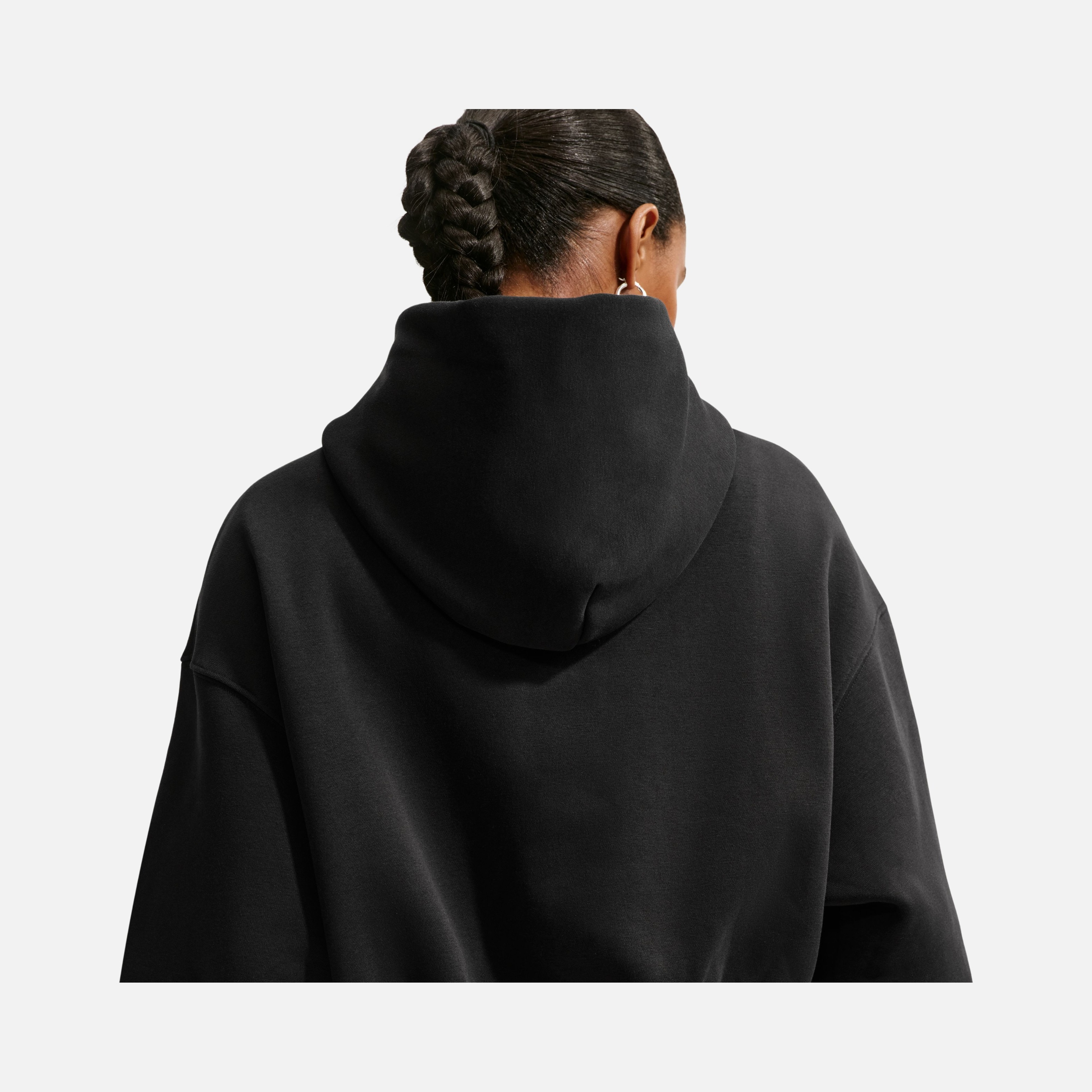 Nike Sportswear Phoneix Fleece Os Crop Kadın Kapüşonlu Sweatshirt