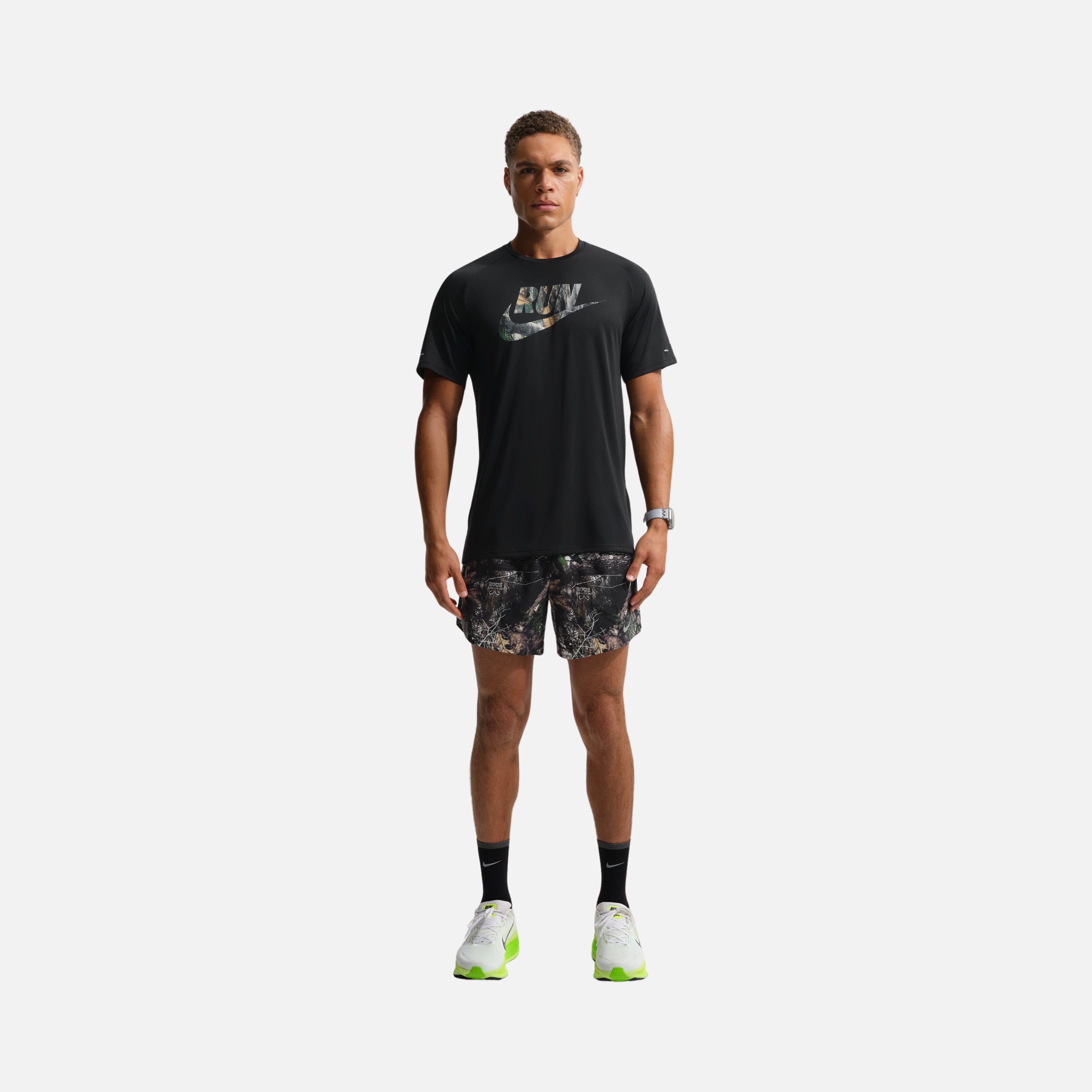 Nike Dri-fit Adv Stride Realtree Ss Erkek Tişört