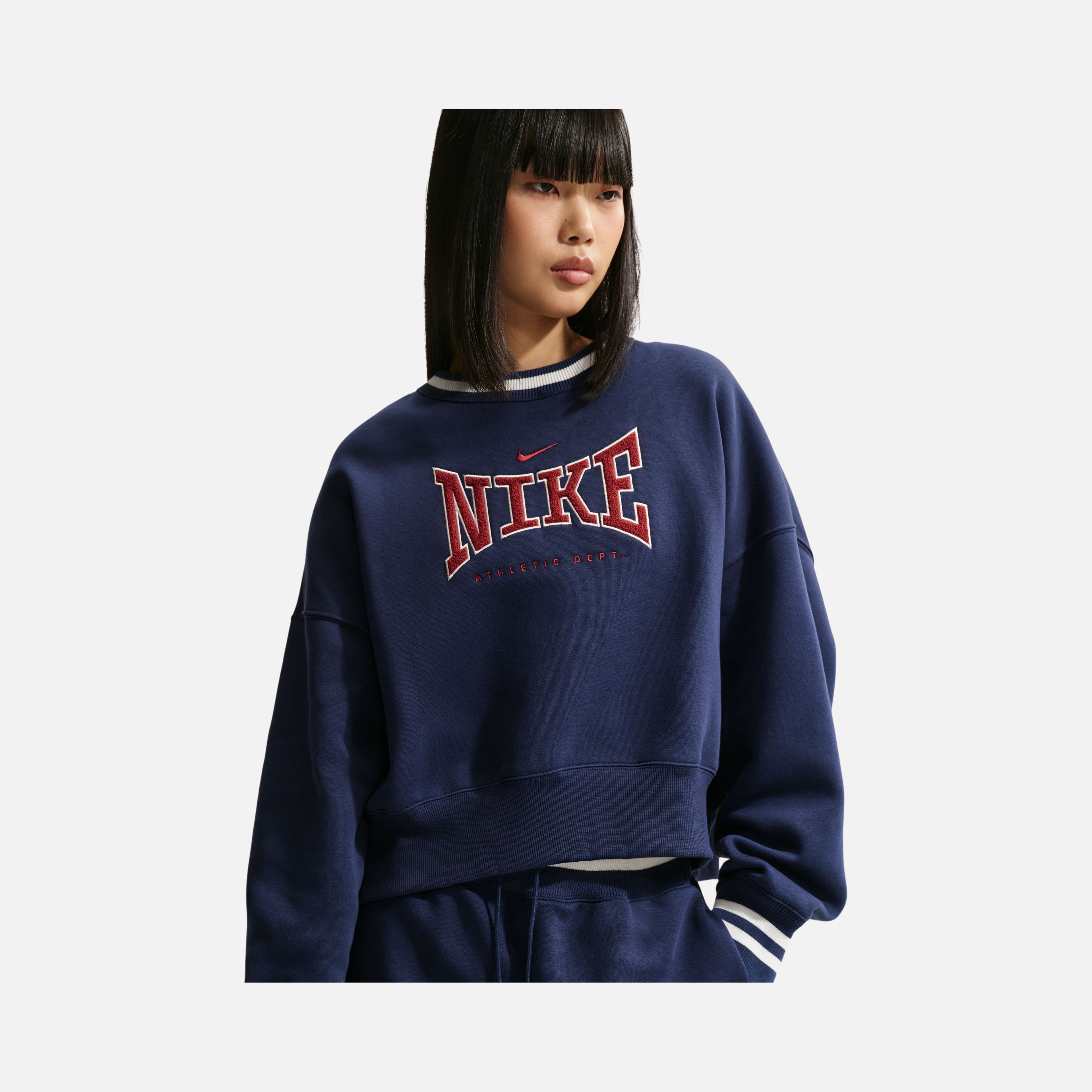 Nike Phoneix Fleece Os Crew Gx1 Kadın Sweatshirt