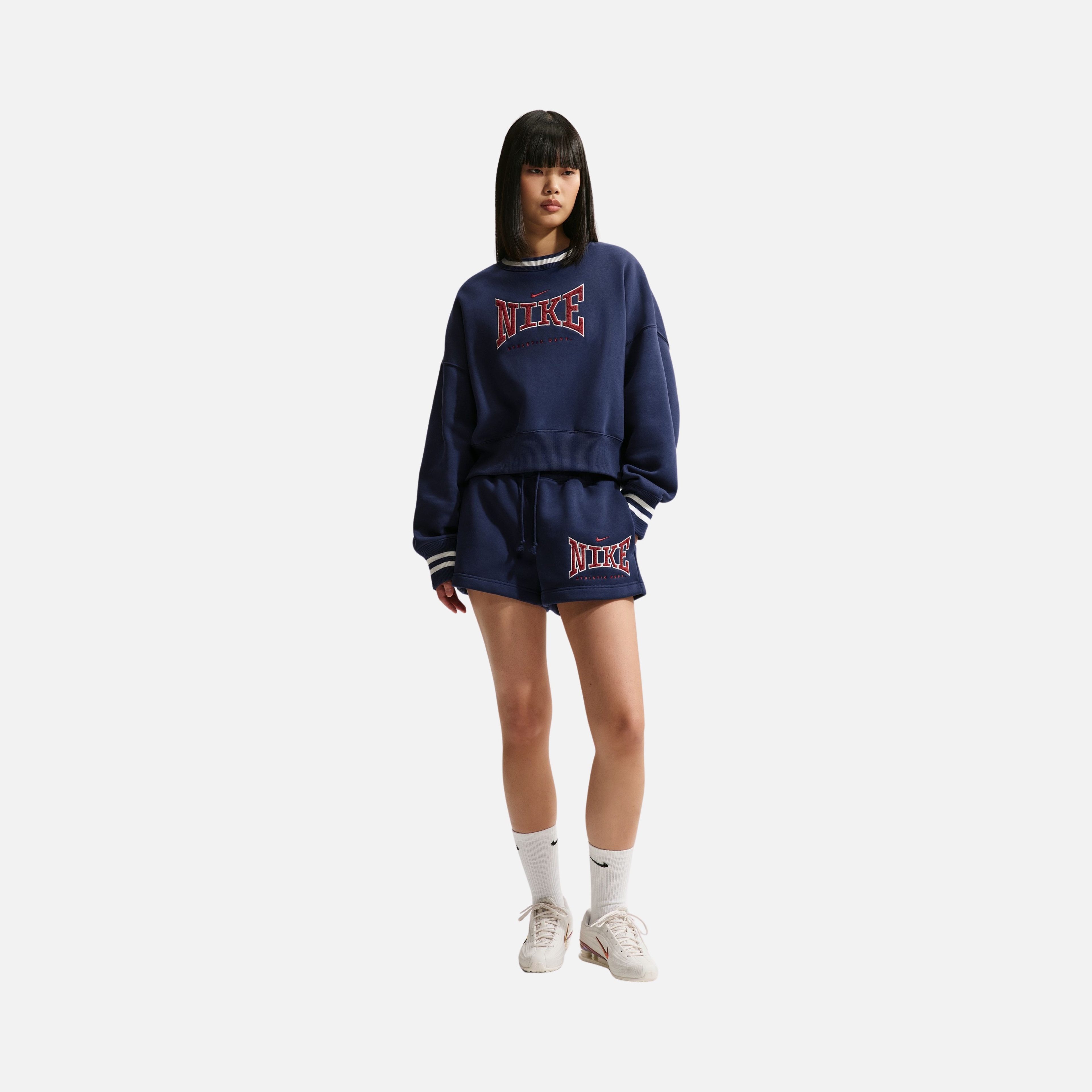 Nike Phoneix Fleece Os Crew Gx1 Kadın Sweatshirt