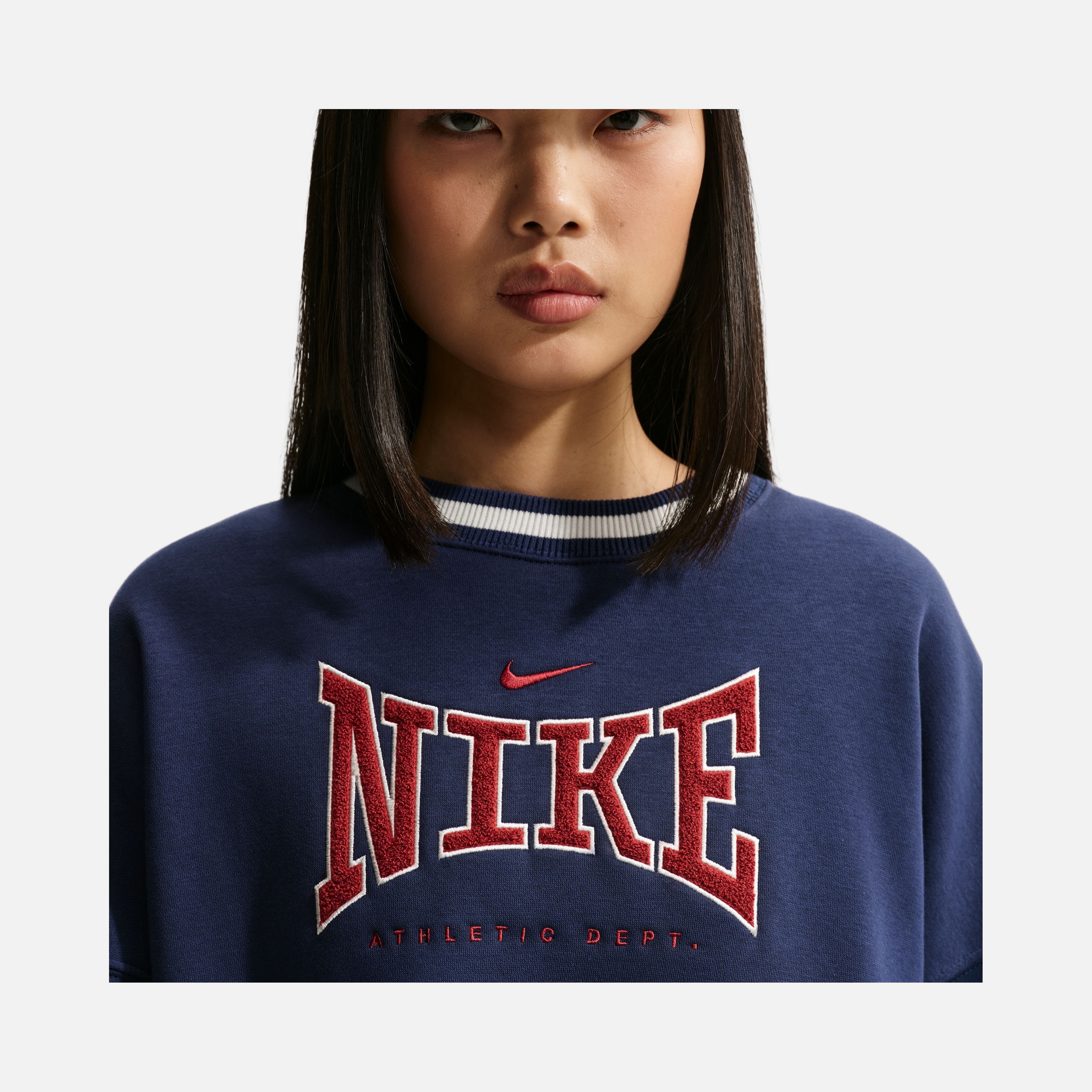 Nike Phoneix Fleece Os Crew Gx1 Kadın Sweatshirt