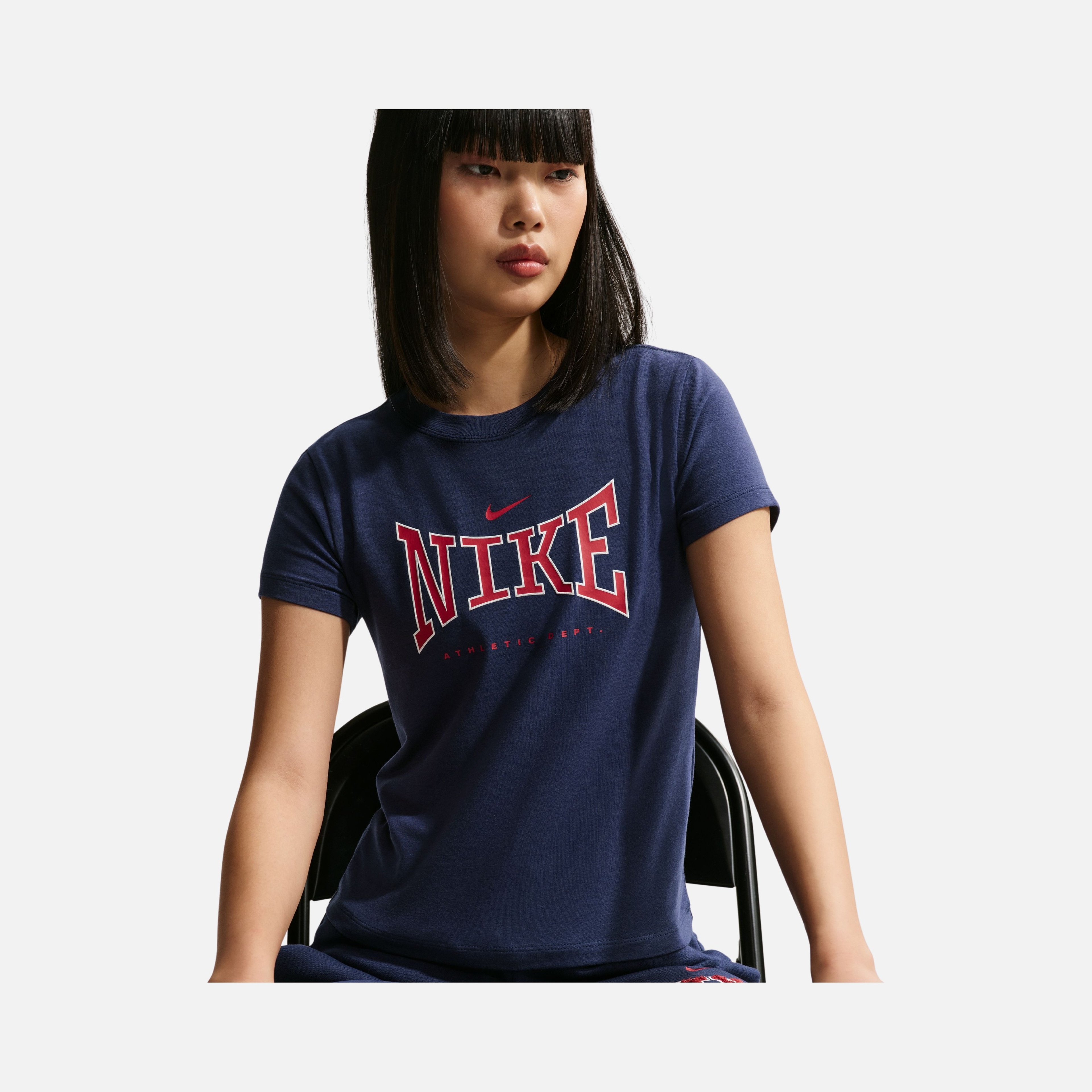 Nike Nsw Mod Crop Ath League Tee Kadın Tişört