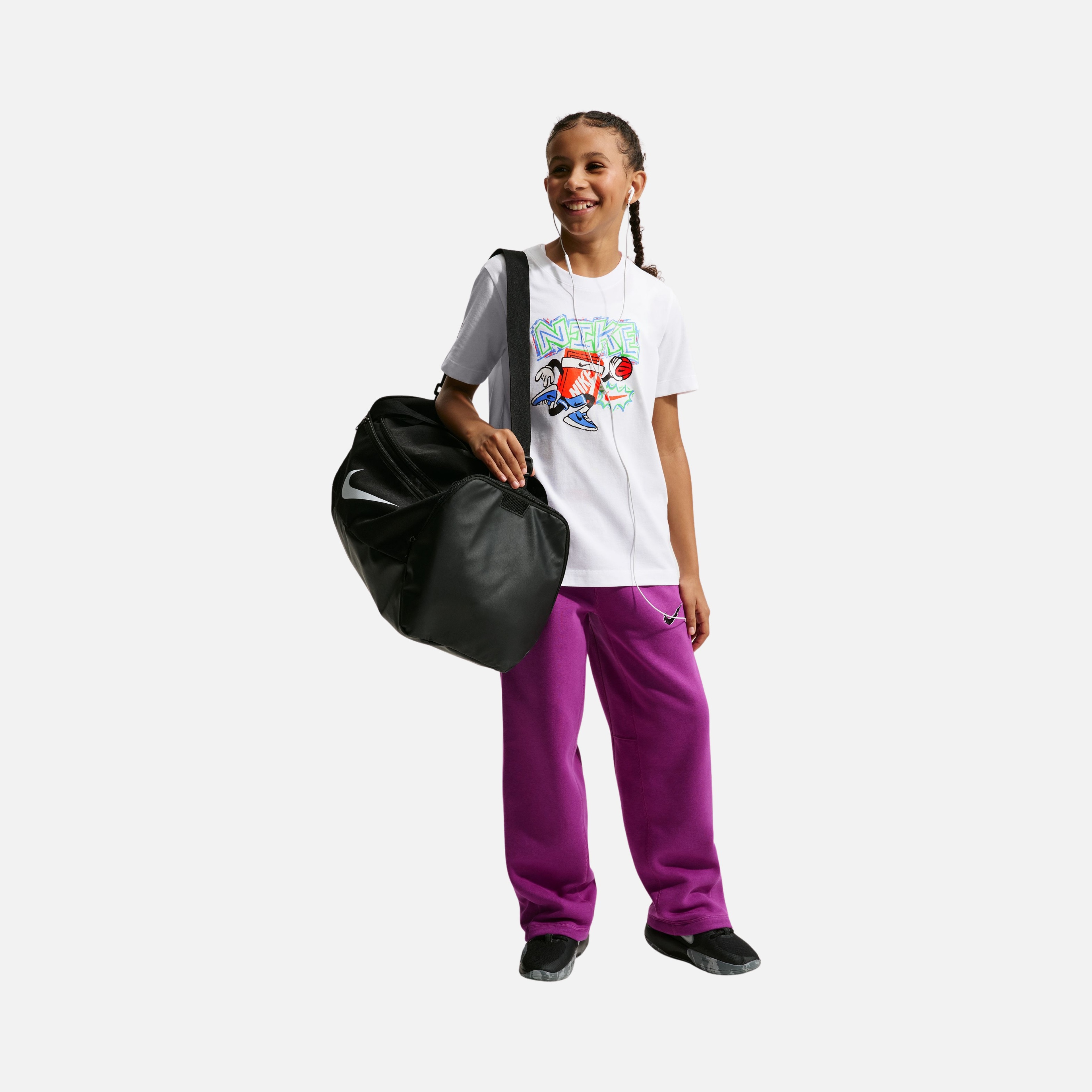 Nike Sportswear Tee Boxy Hoops Çocuk Tişört