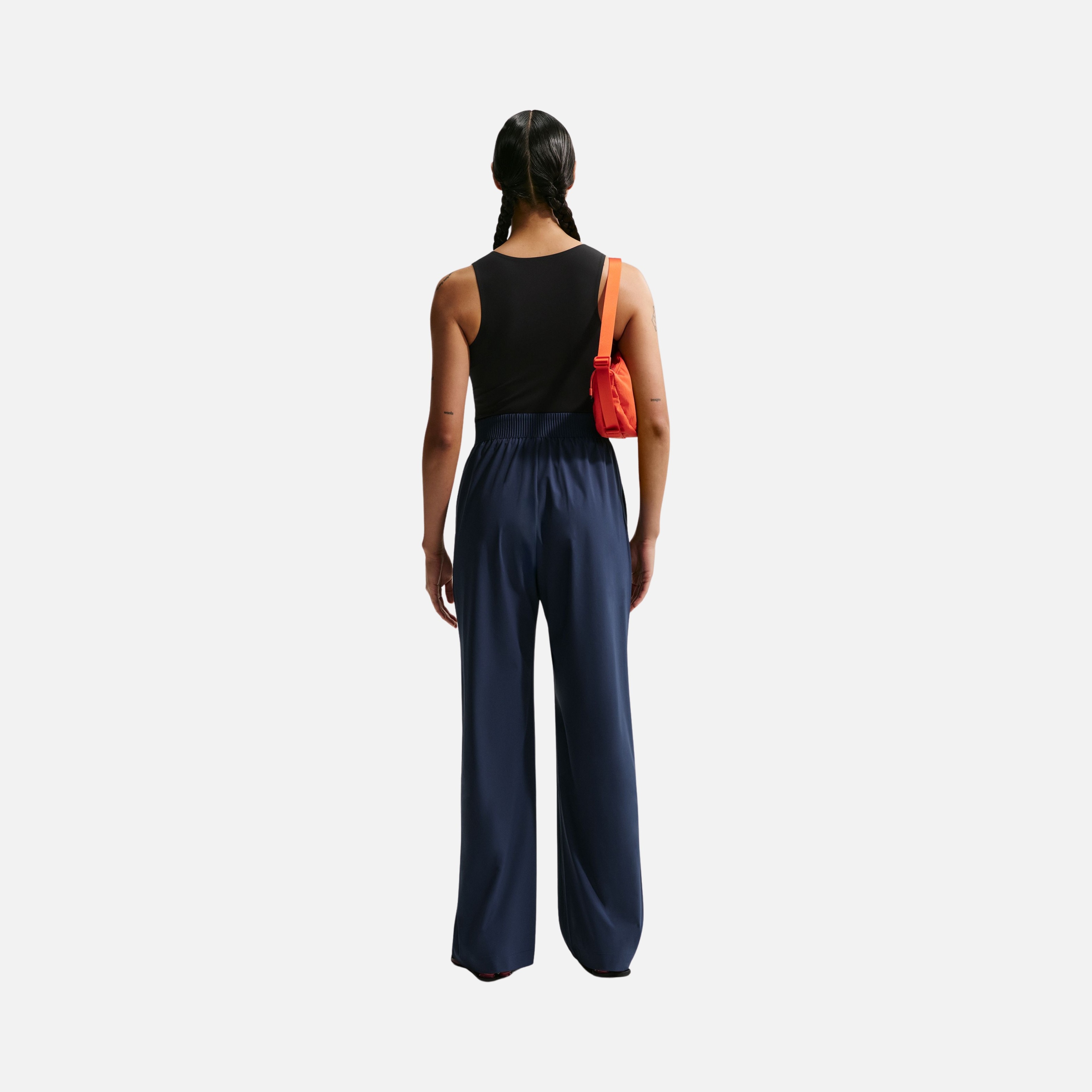Nike 24.7 Dri-Fit Heritage High Waisted Wide Leg Training Kadın Pantolon