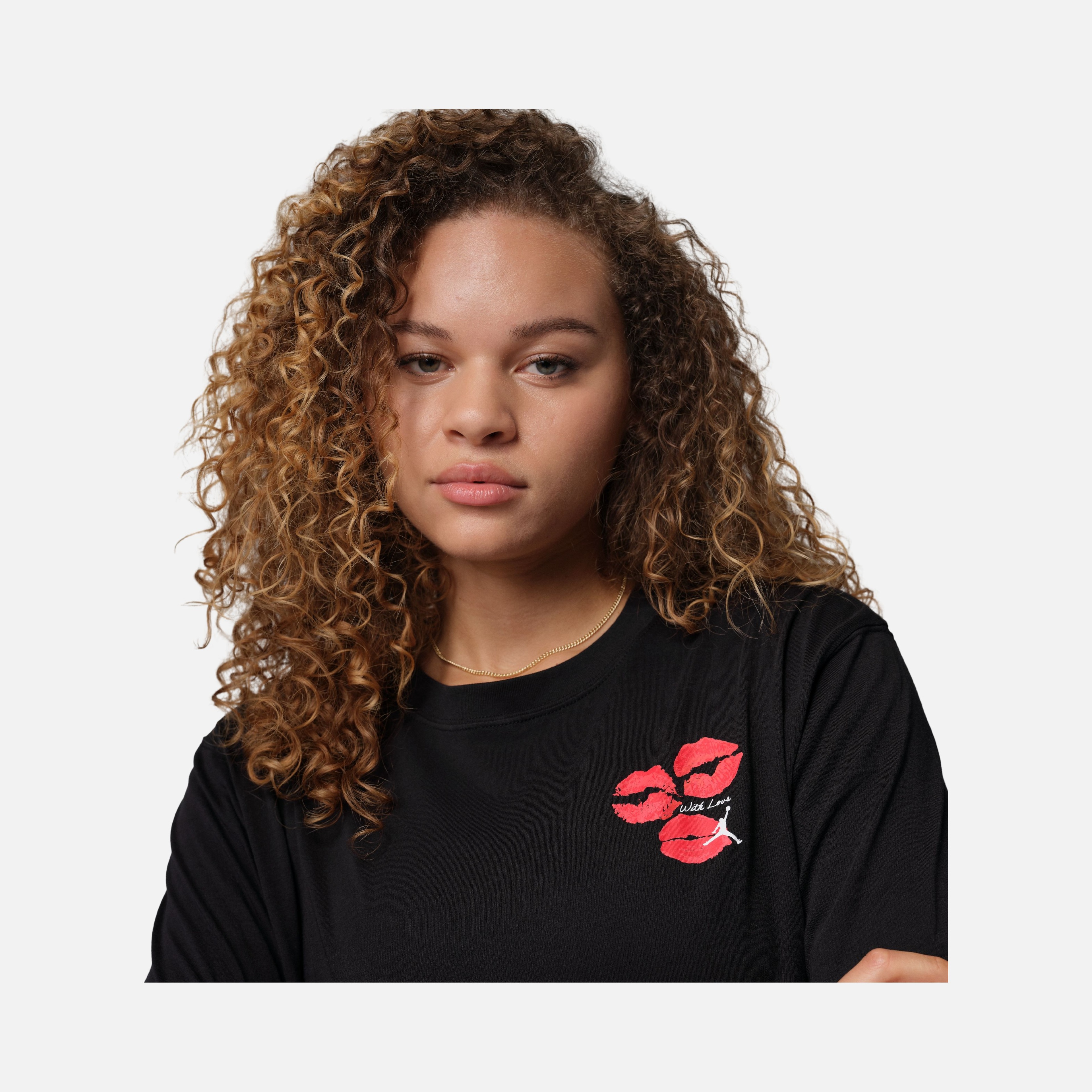 Nike Jordan Flt Ss Gf Gfx Tee Kiss Kadın Tişört