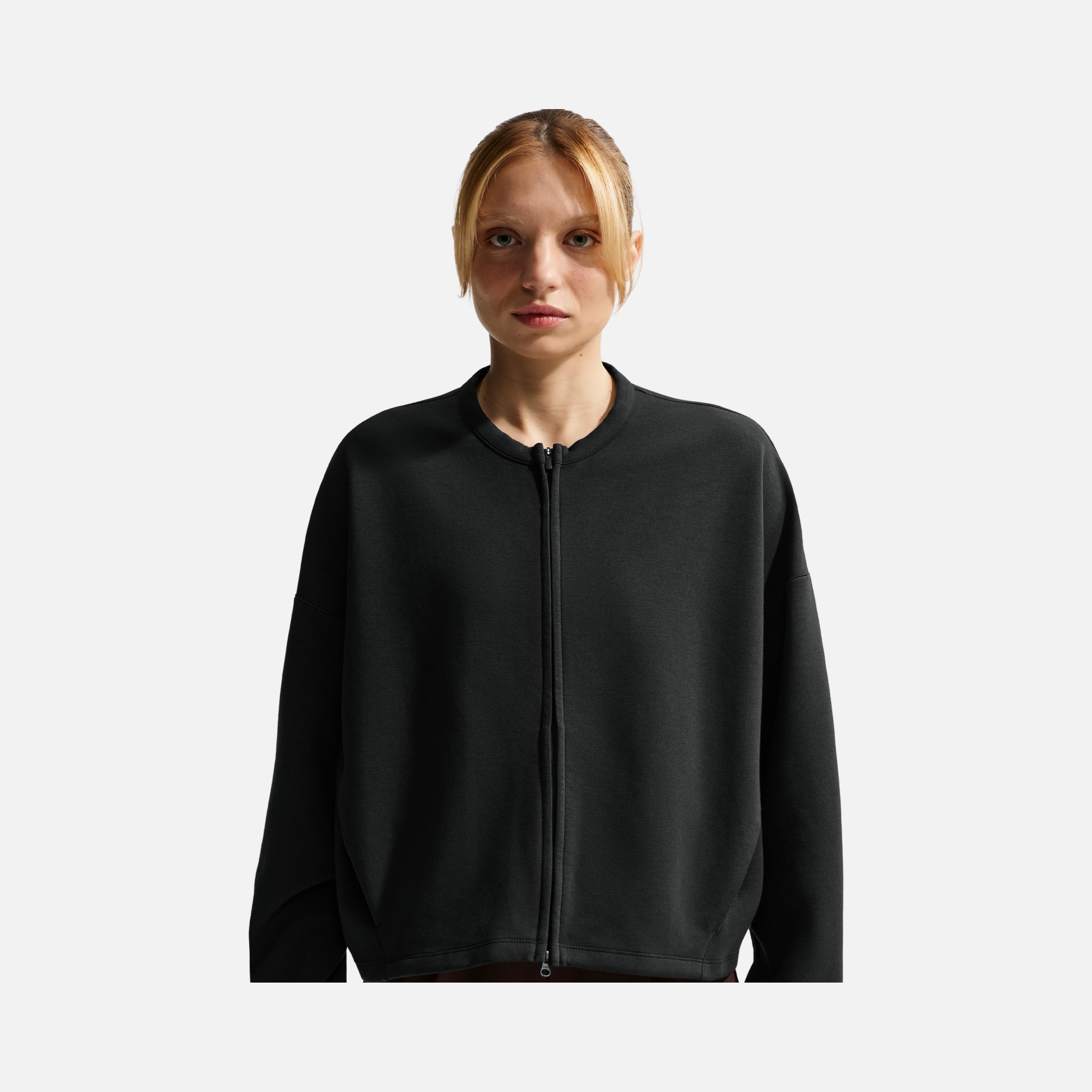 Nike 24.7 Df Soft Knit Oversized Full Zip Kadın Ceket | Barçın