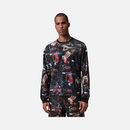 Nike MJ Flt Aop Ls Jrsy Erkek Sweatshirt