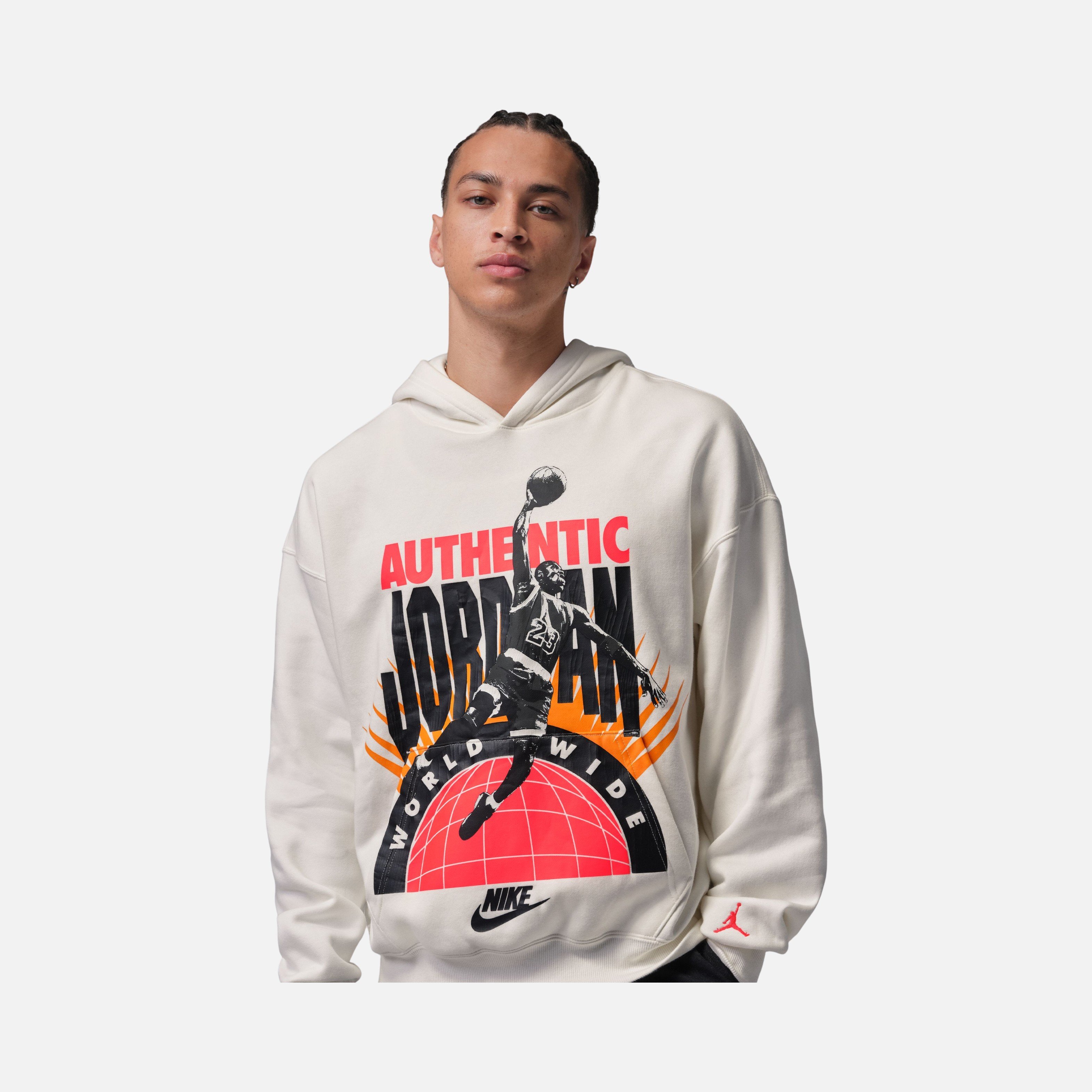 Nike MJ Brk Aj6 Fleece Po Erkek Sweatshirt
