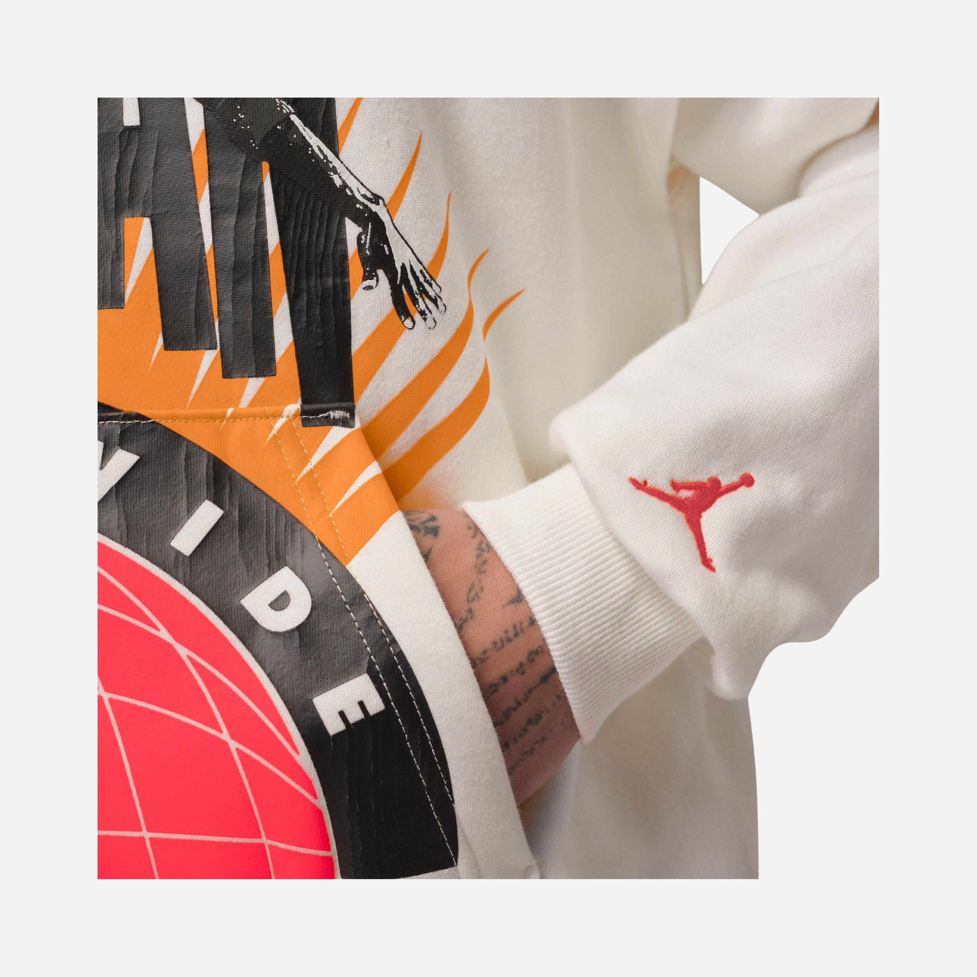 Nike MJ Brk Aj6 Fleece Po Erkek Sweatshirt