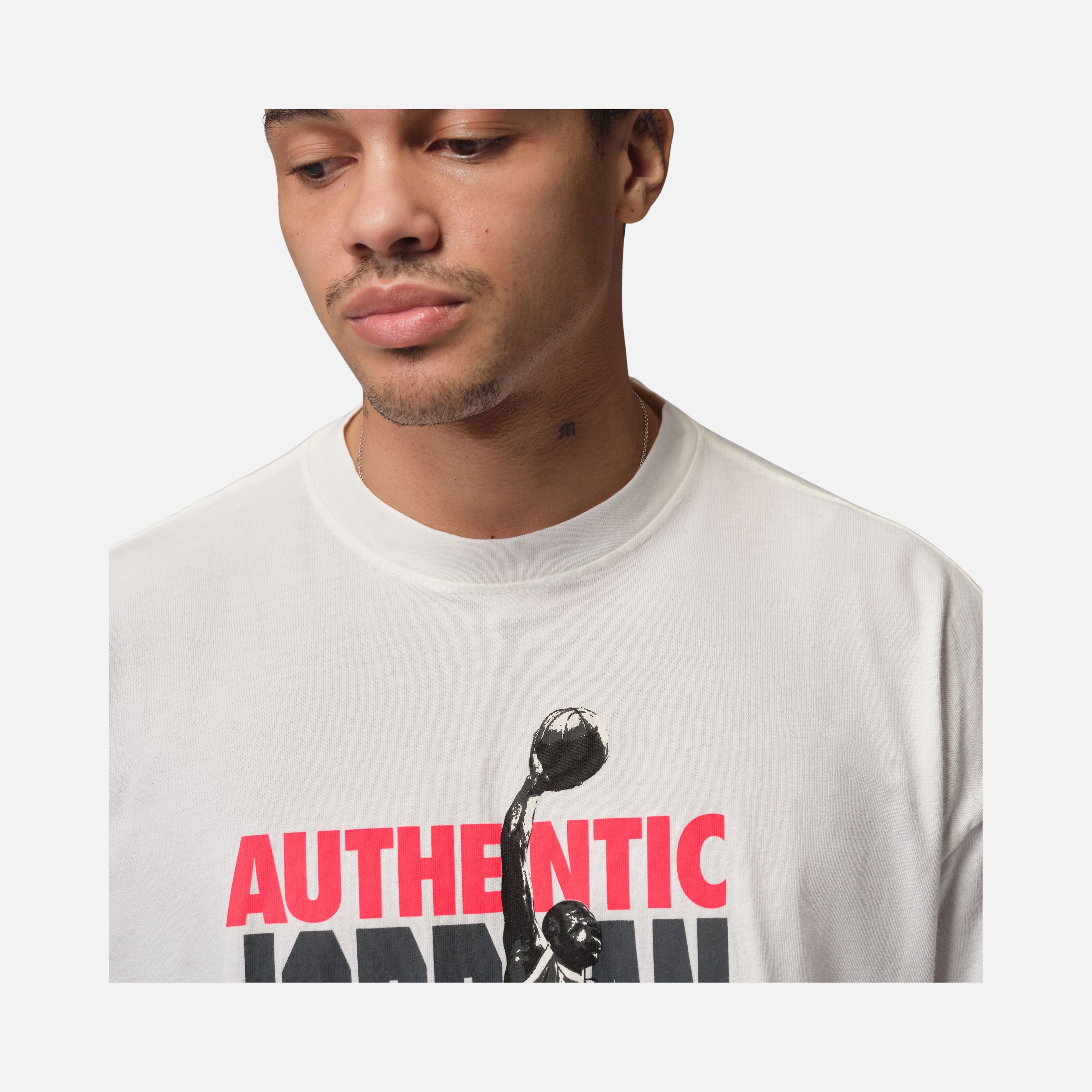 Nike MJ Reissue Ww Ovsz Ss Crew Erkek Tişört