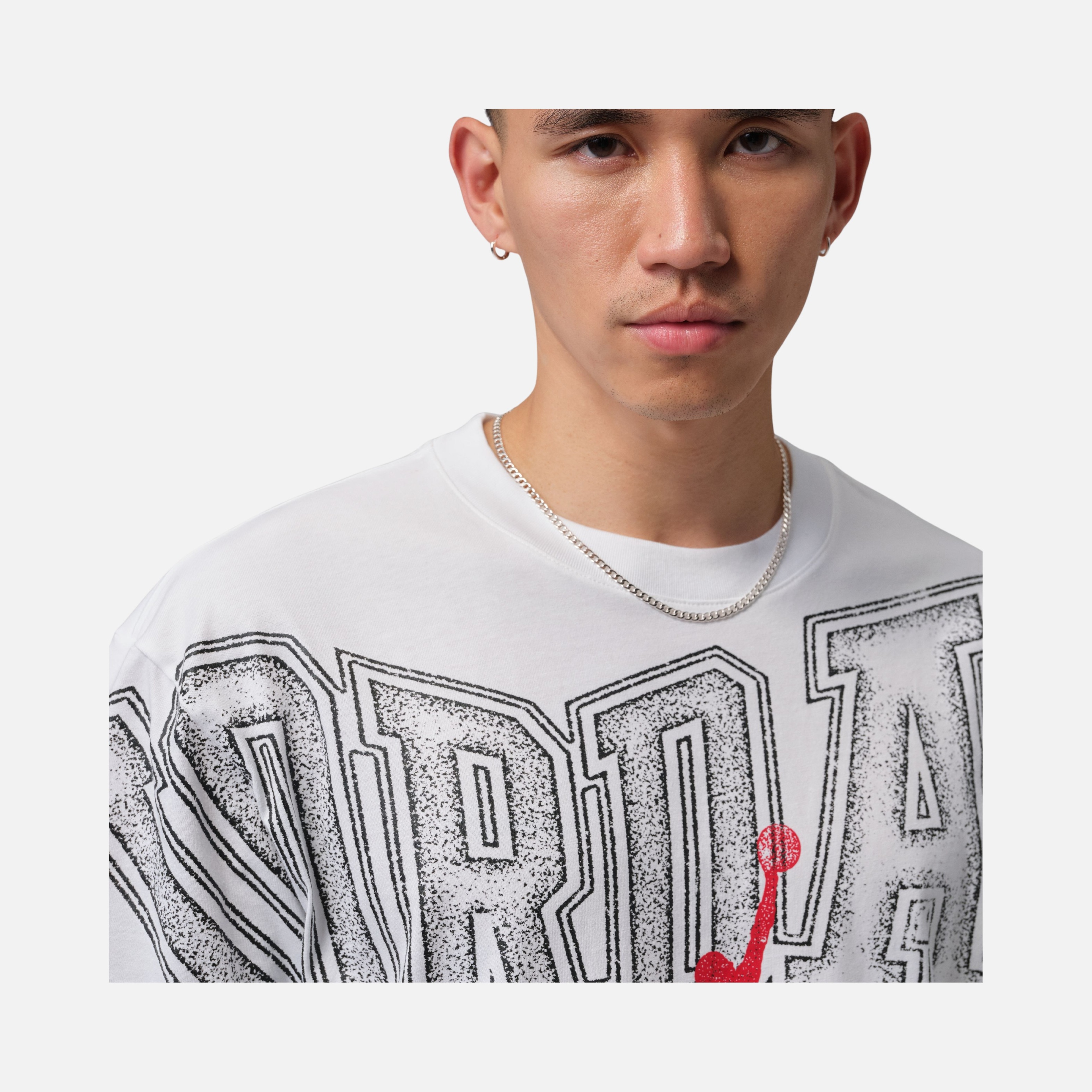 Nike MJ New Stretch Gfx Ss Crew Erkek Tişört