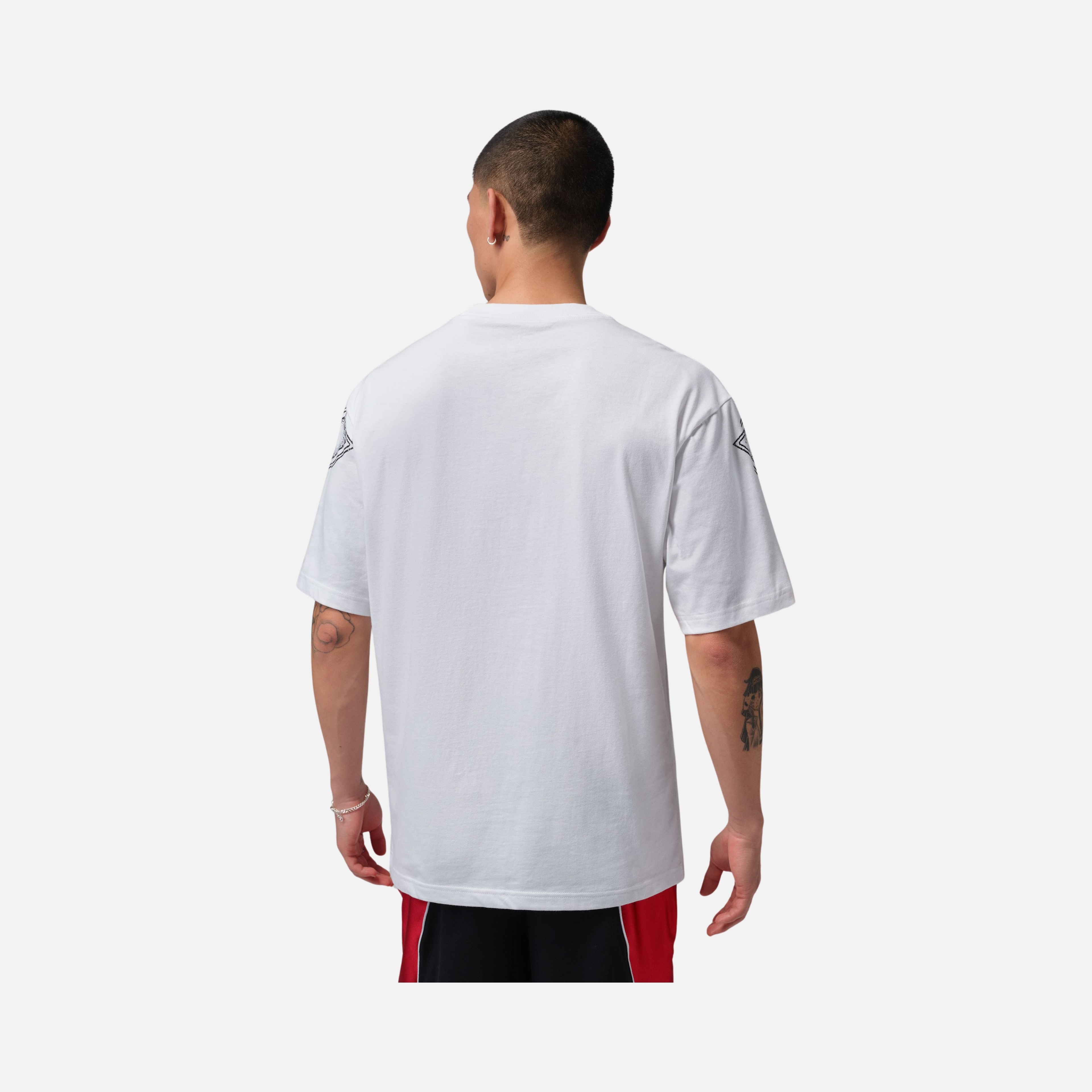 Nike MJ New Stretch Gfx Ss Crew Erkek Tişört