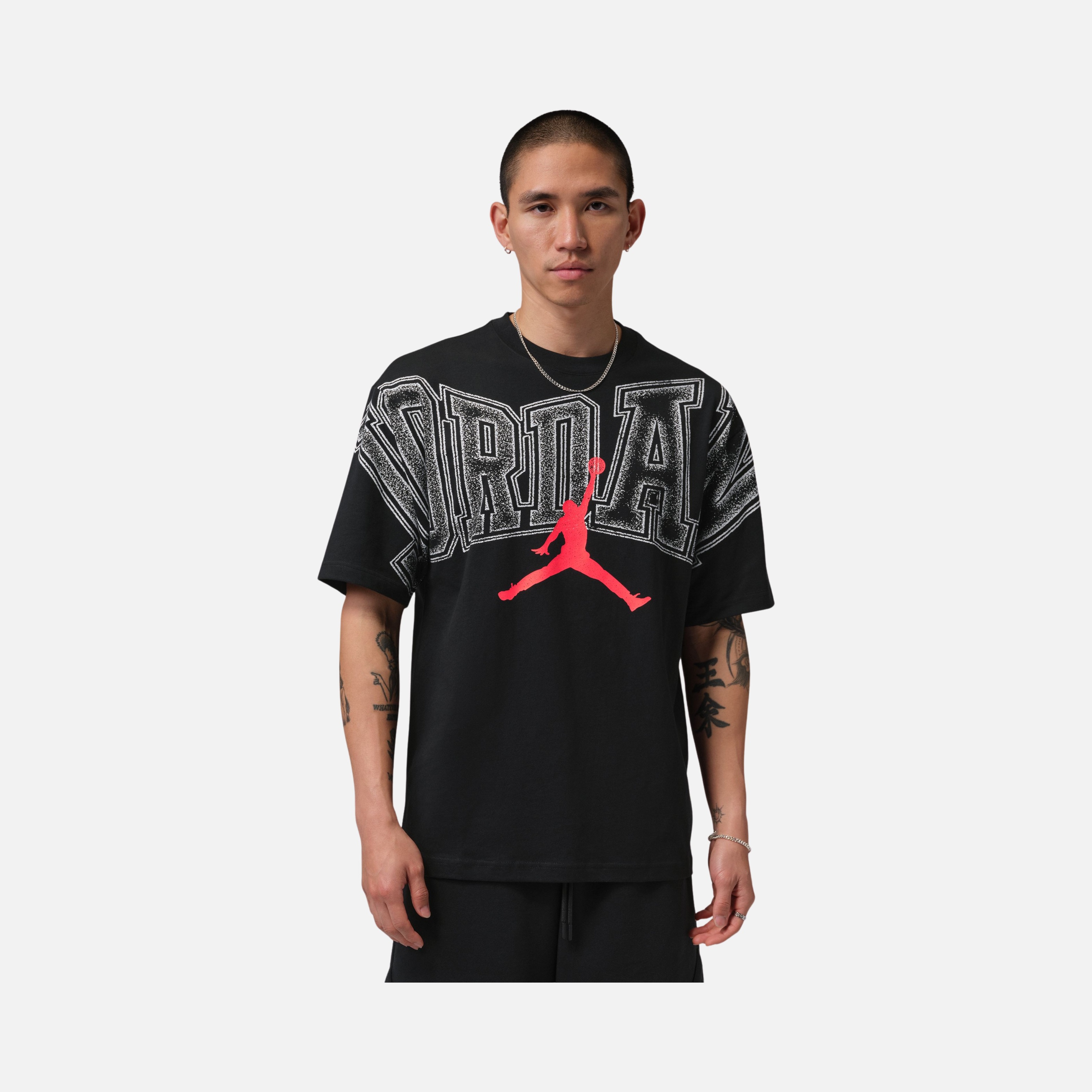 Nike MJ New Stretch Gfx Ss Crew Erkek Tişört