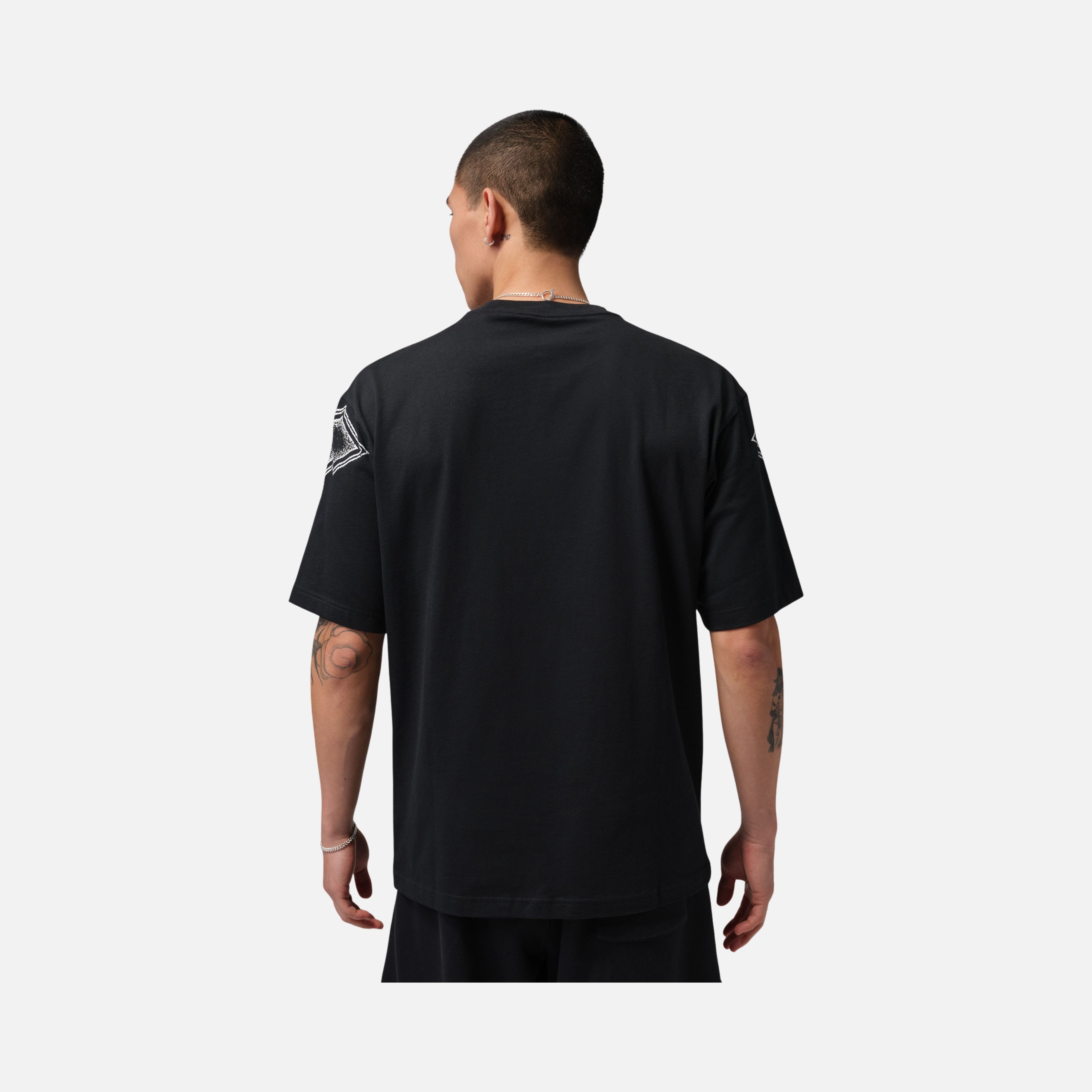 Nike MJ New Stretch Gfx Ss Crew Erkek Tişört