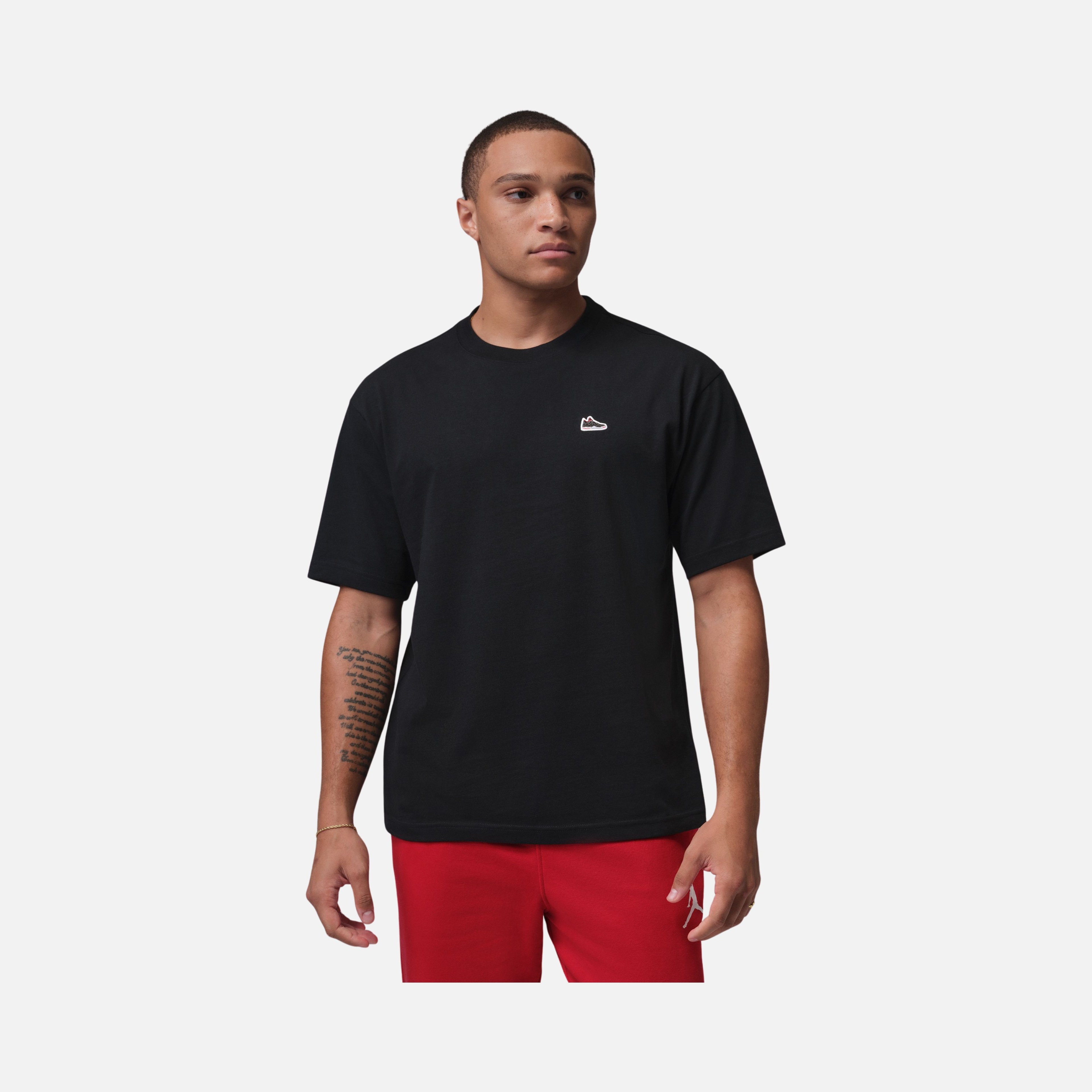 Nike MJ Brand Br Snkr Pch Ss Crew Erkek Tişört