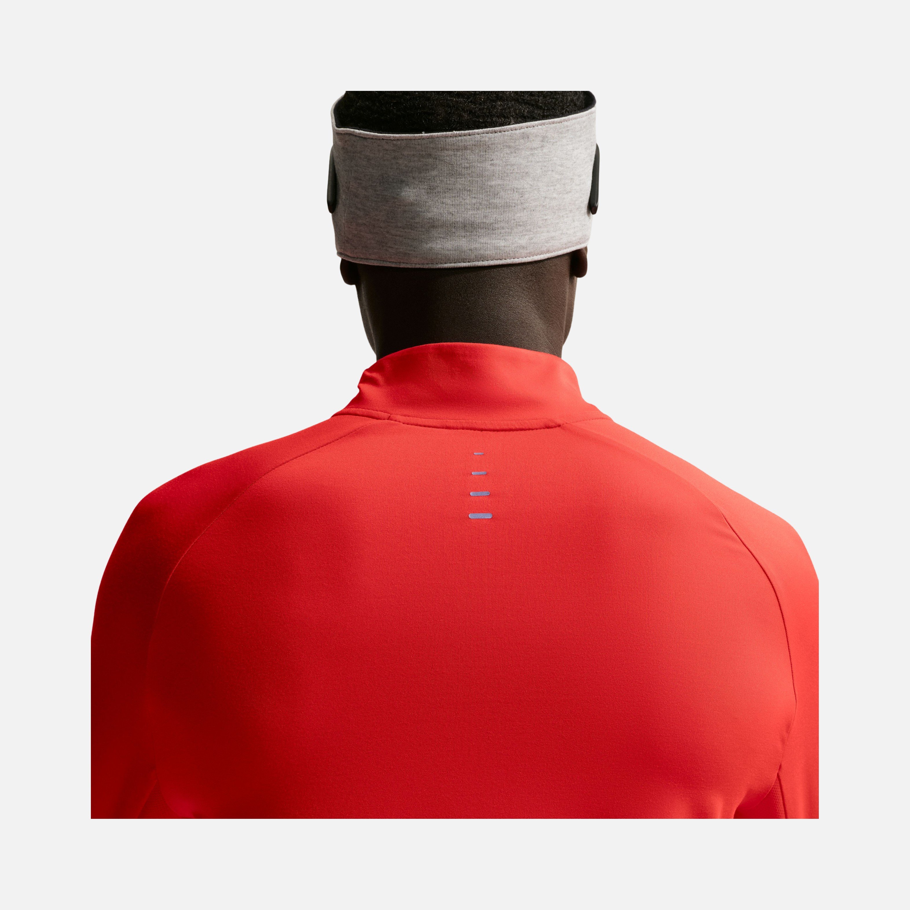 Nike Stride Dri-Fit  1/4-Zip Midlayer Running Long-Sleeve Erkek Tişört