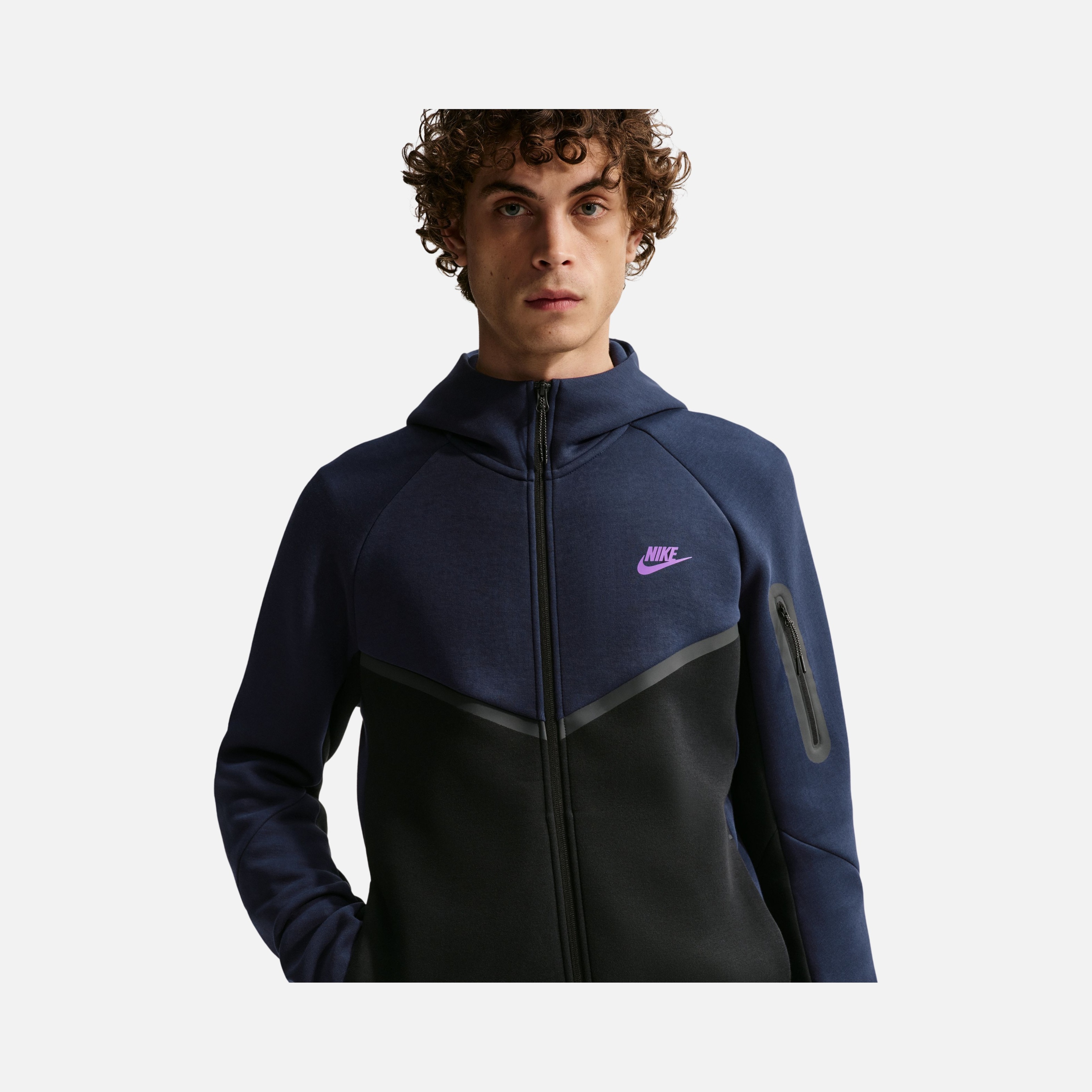 Nike Sportswear Tech Fleece Windrunner SS25 Full-Zip Hoodie Erkek Ceket