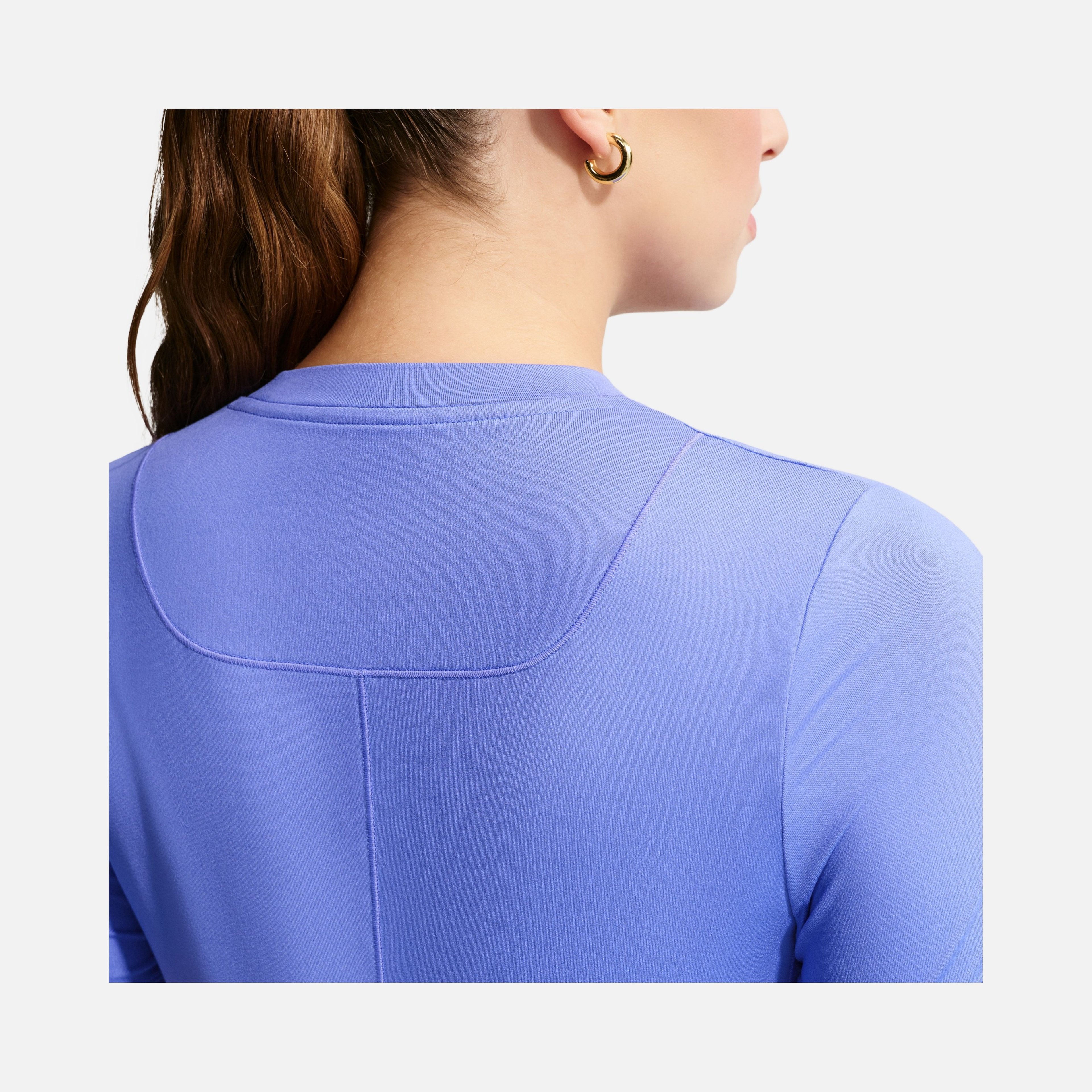 Nike One Dri-Fit Slim-Fit Training Short-Sleeve (Maternity) Kadın Tişört