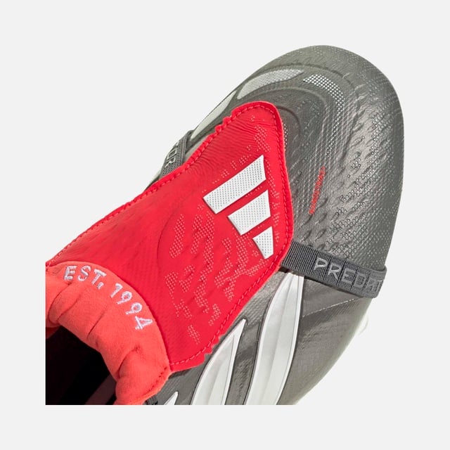 Adidas adidas Gri Predator Elite Ft F SS26 Erkek Krampon Sneaker | Barçın Gri - 10. görsel