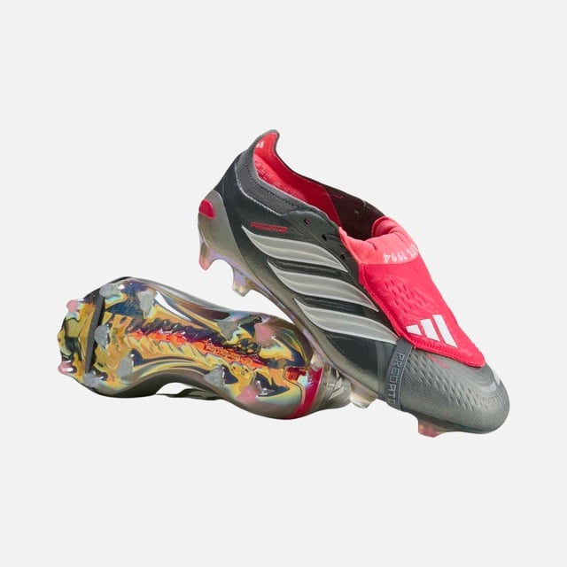 Adidas adidas Gri Predator Elite Ft F SS26 Erkek Krampon Sneaker | Barçın Gri - 9. görsel