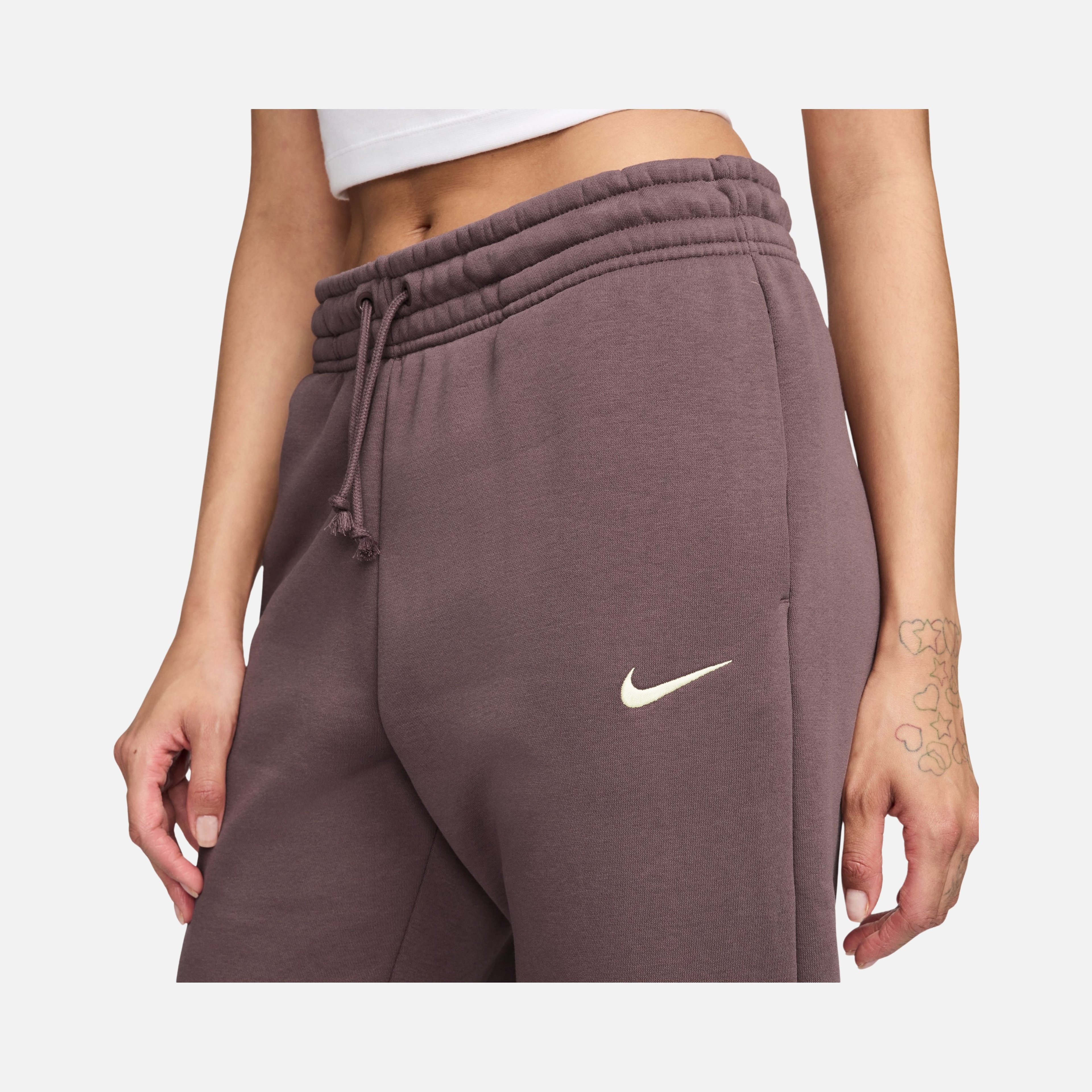 Nike Sportswear Phoenix Fleece Mid-Rise Kadın Pantolon