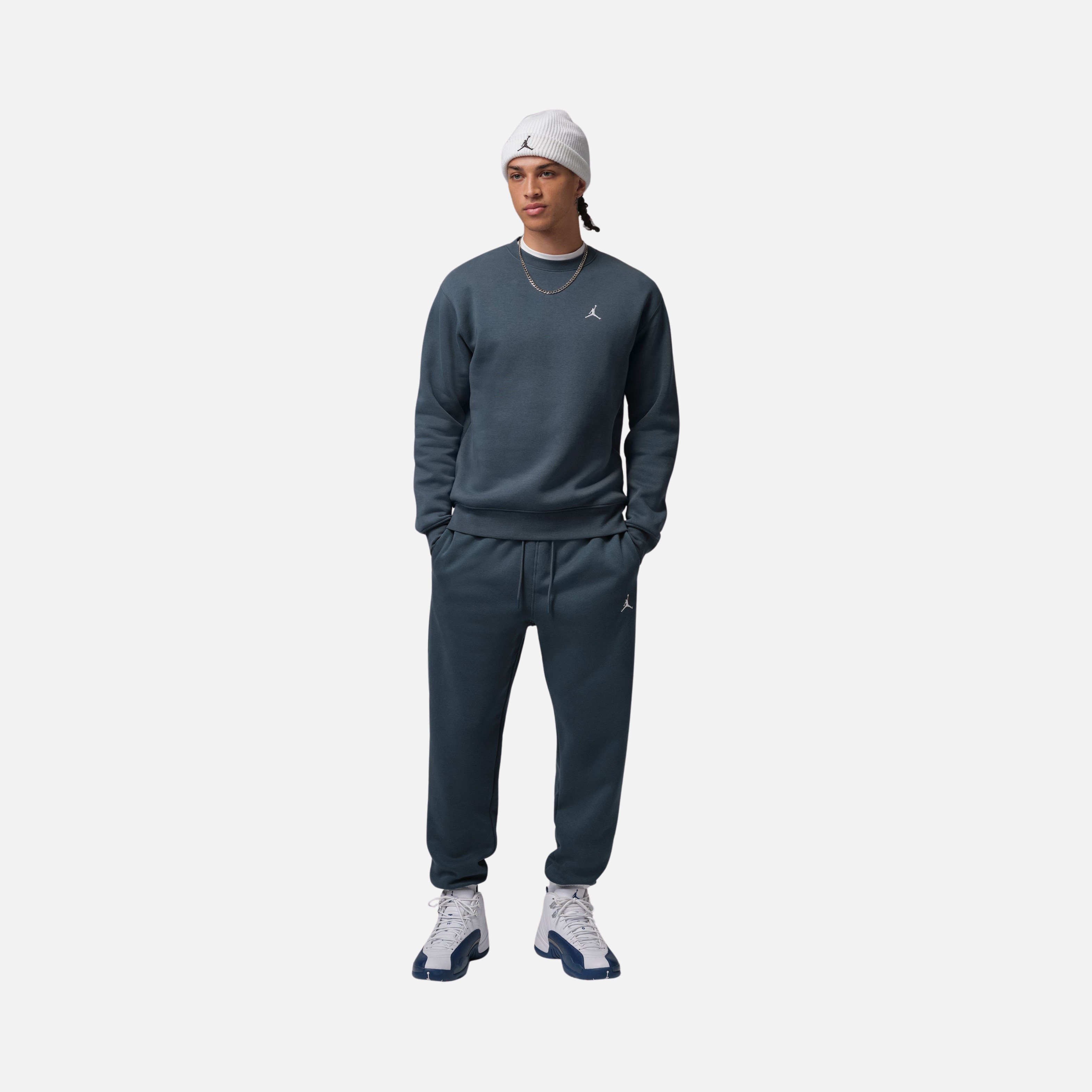 Nike Jordan Brooklyn Fleece Crew-Neck Erkek Sweatshirt